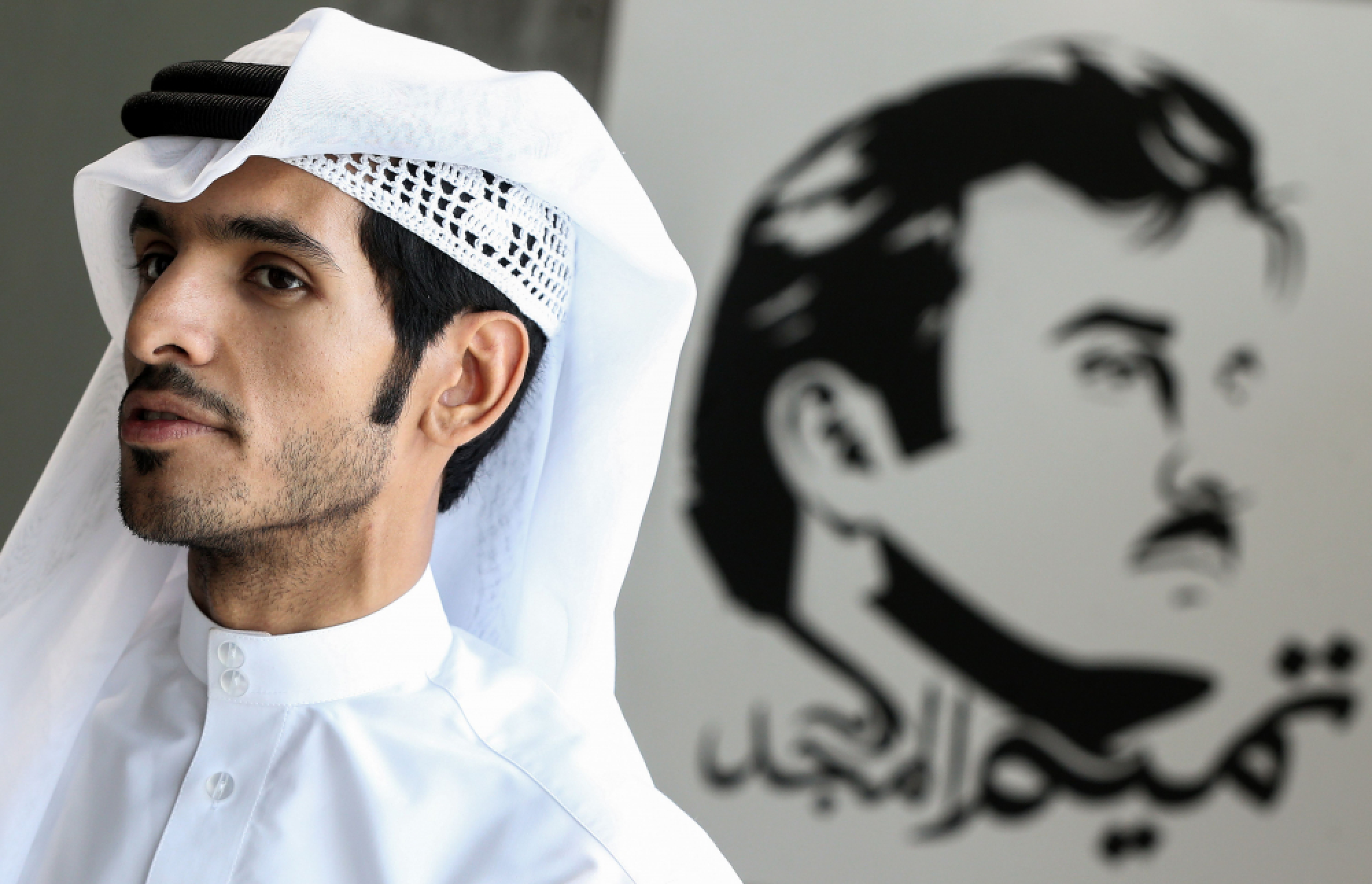 Qatari artist finds ‘glory’