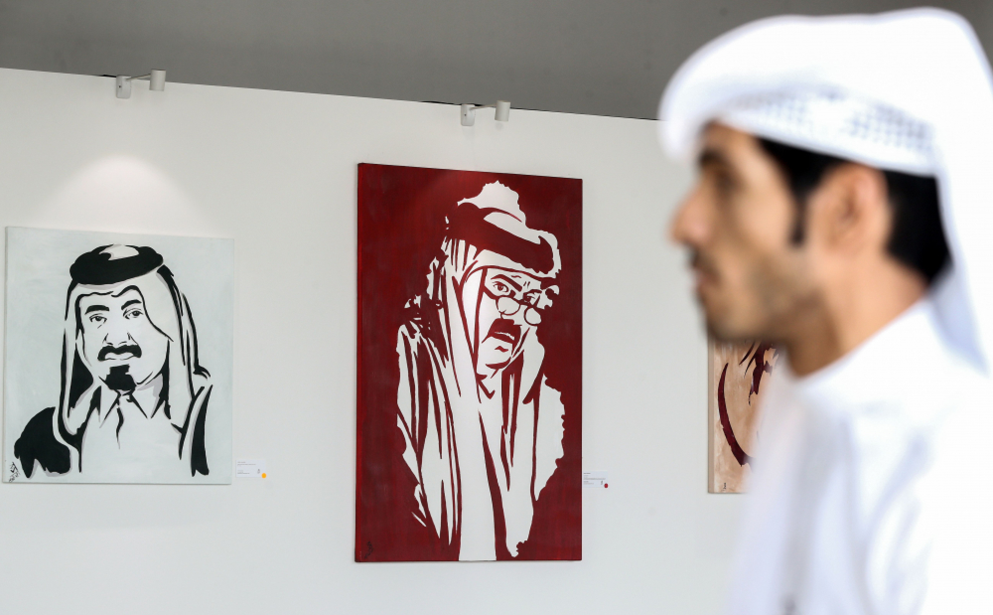 Qatari artist finds ‘glory’