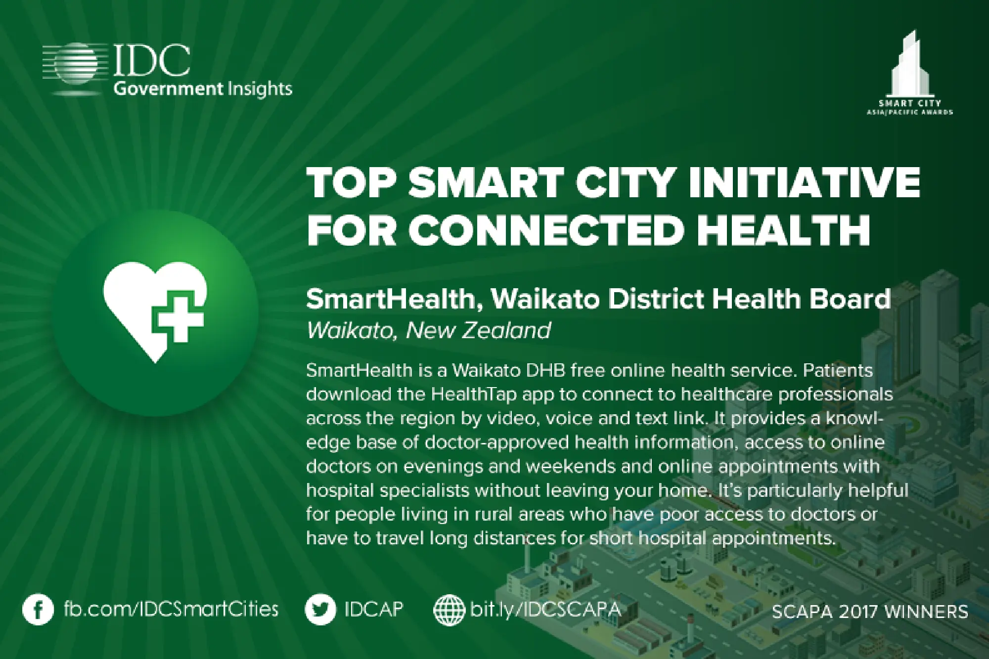 Awards announced for region’s ‘smart city initiatives’