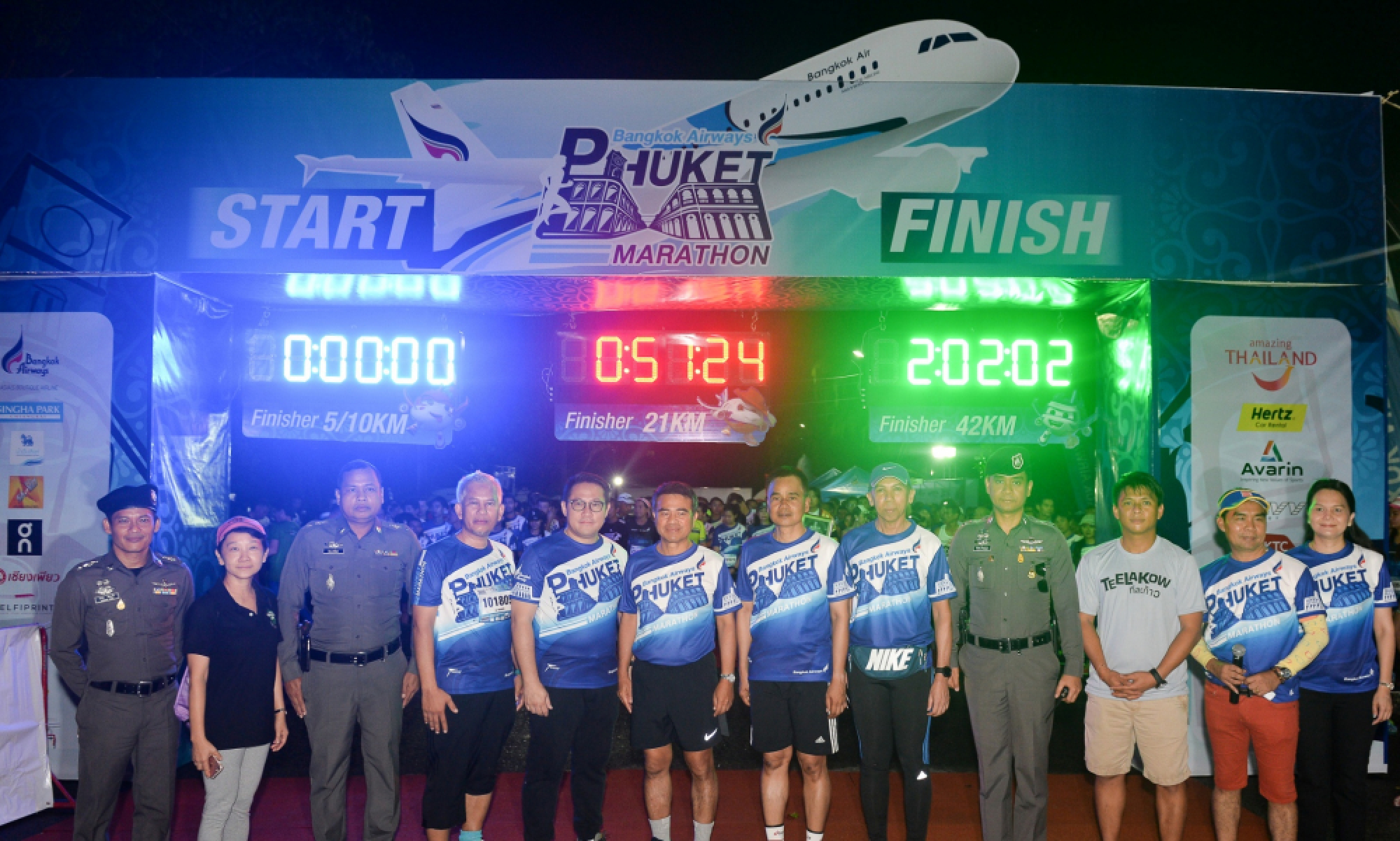 Thousands take part in Bangkok Airways Phuket Marathon