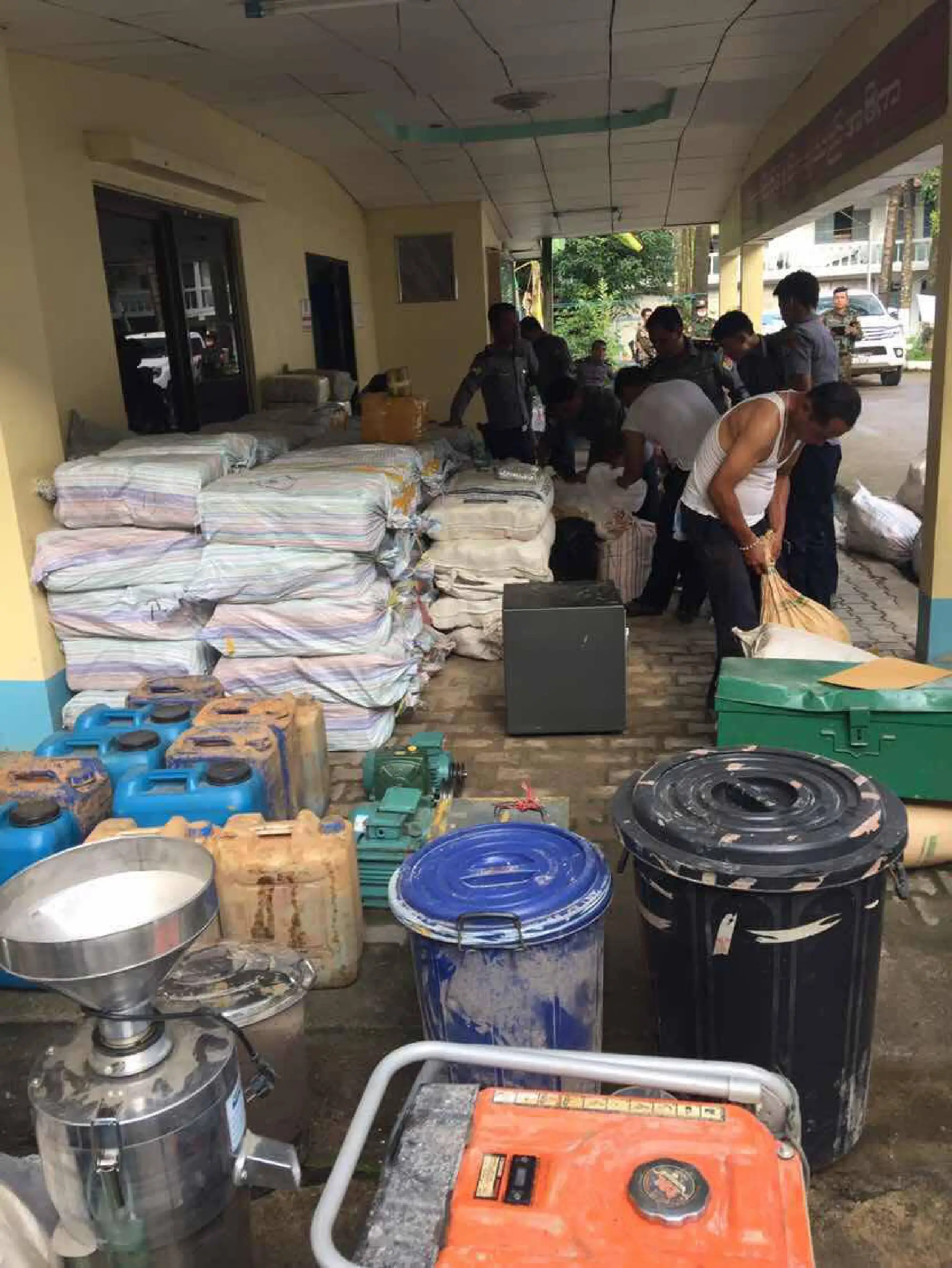 Massive drug bust close to Chiang Rai border