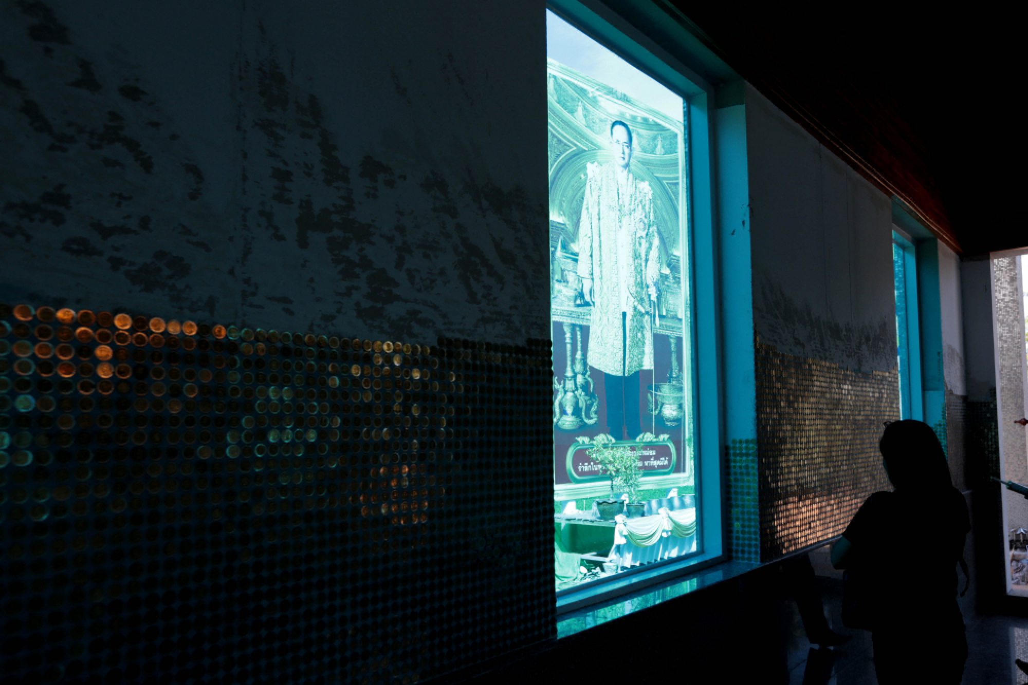 Coin chapel a tribute to late King