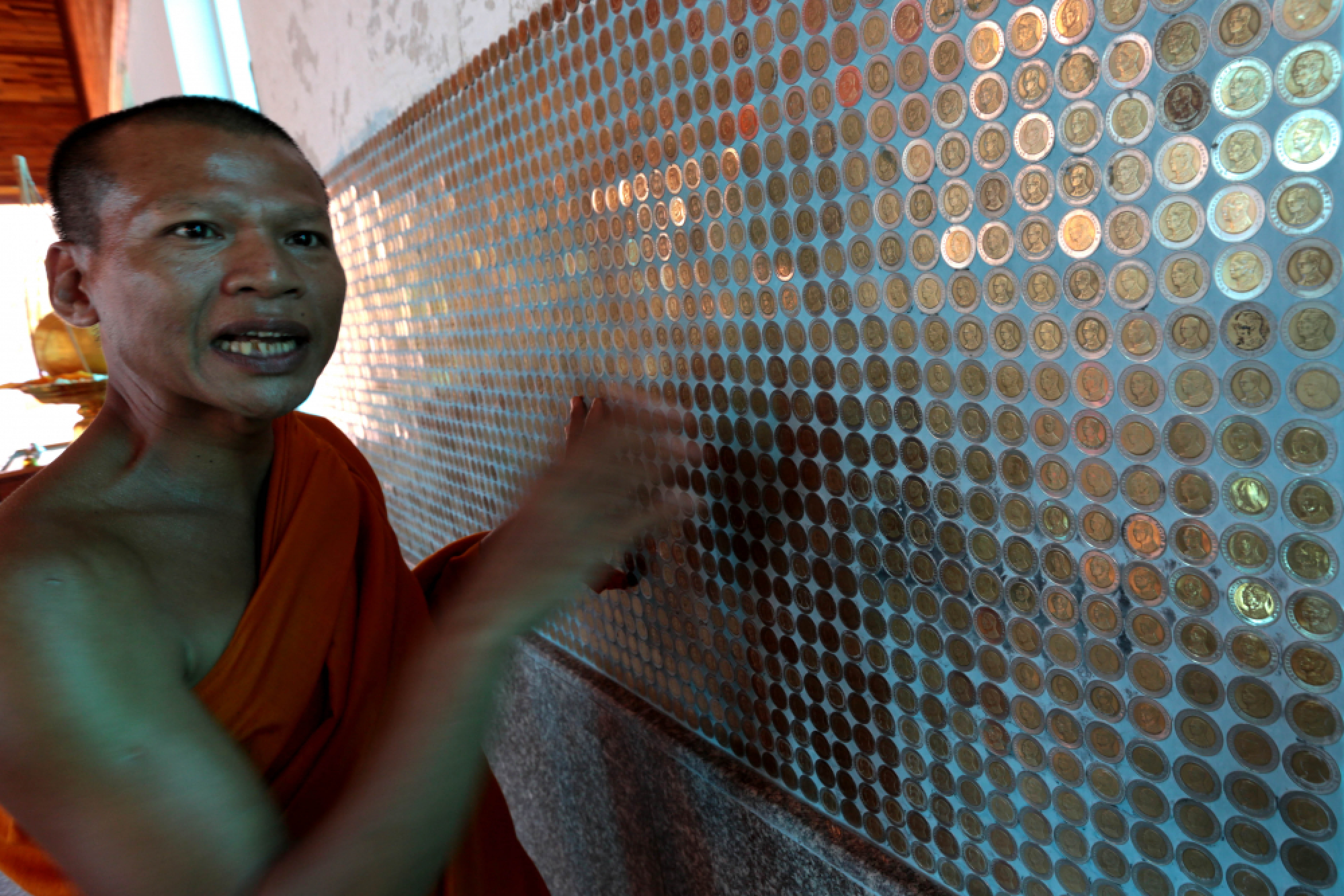 Coin chapel a tribute to late King