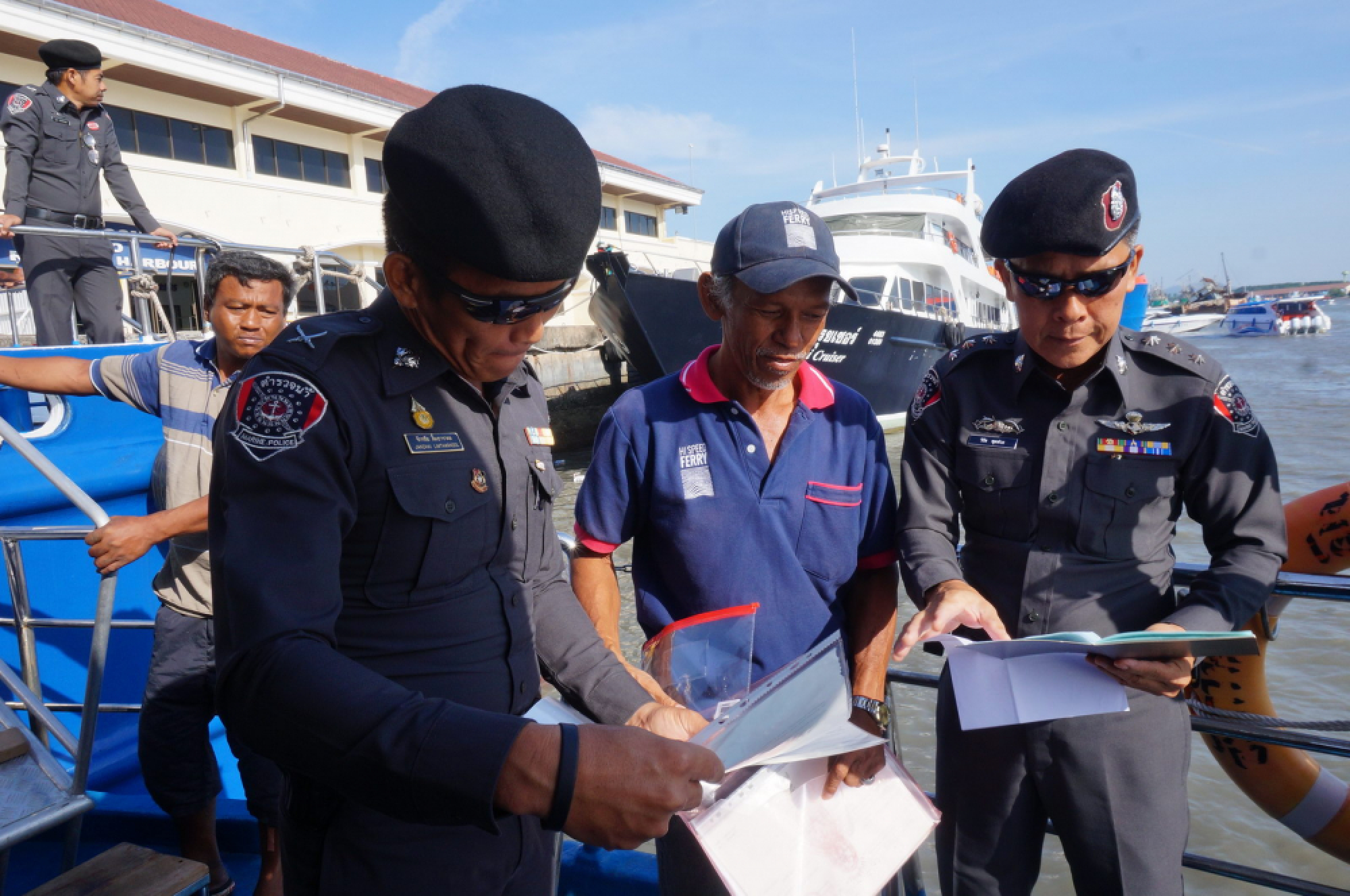 Safety checks at Phuket’s Rassada Pier