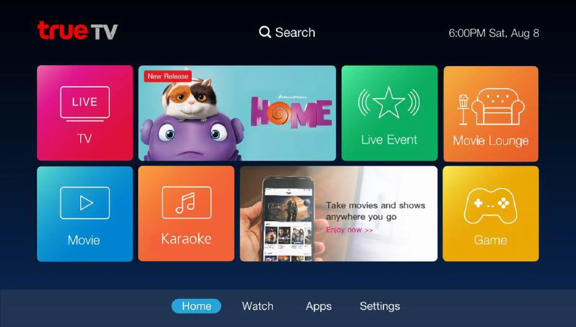 Top television viewing at your fingertips