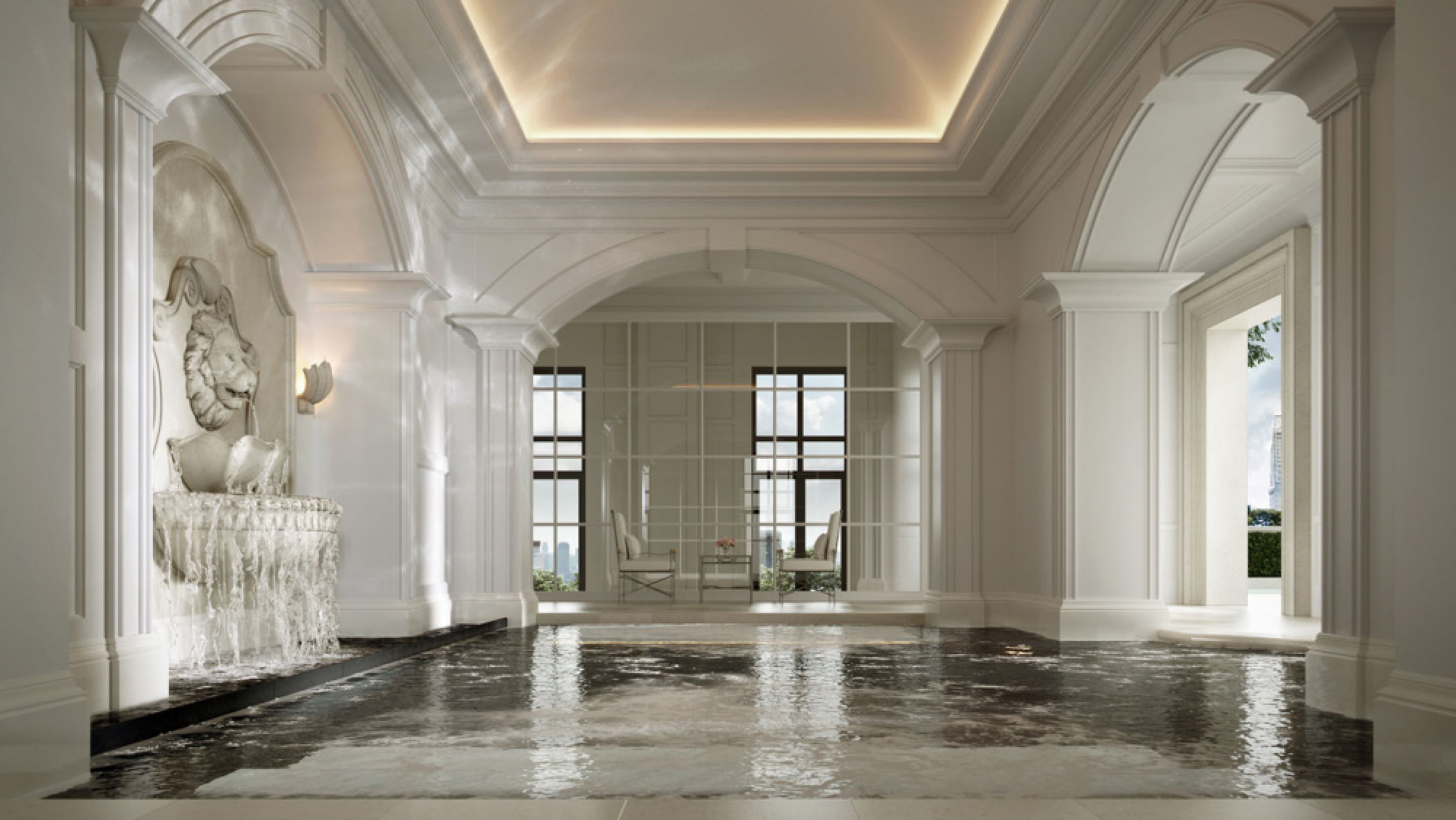 Rooms at the very top 