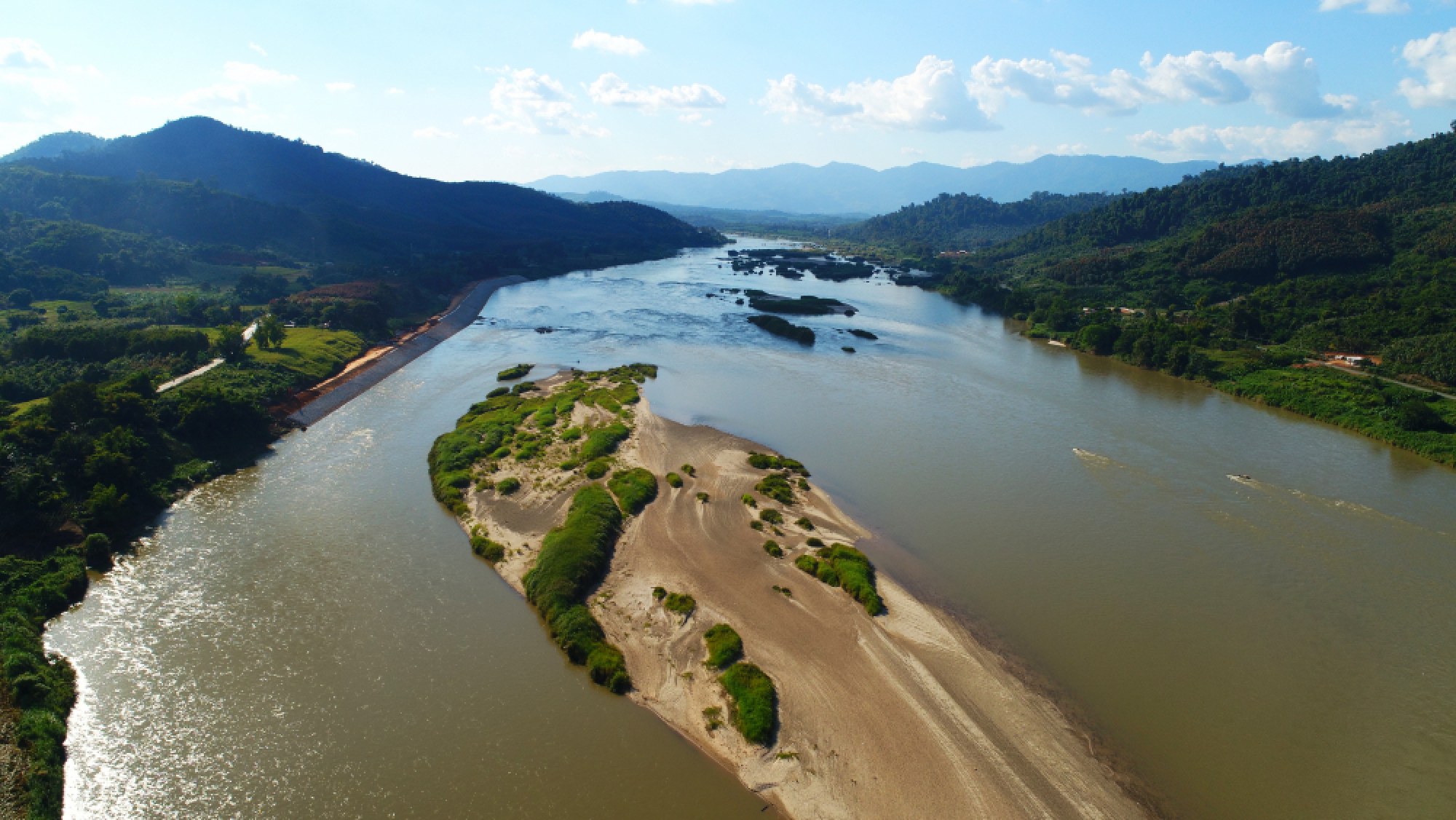 Rolling down the river