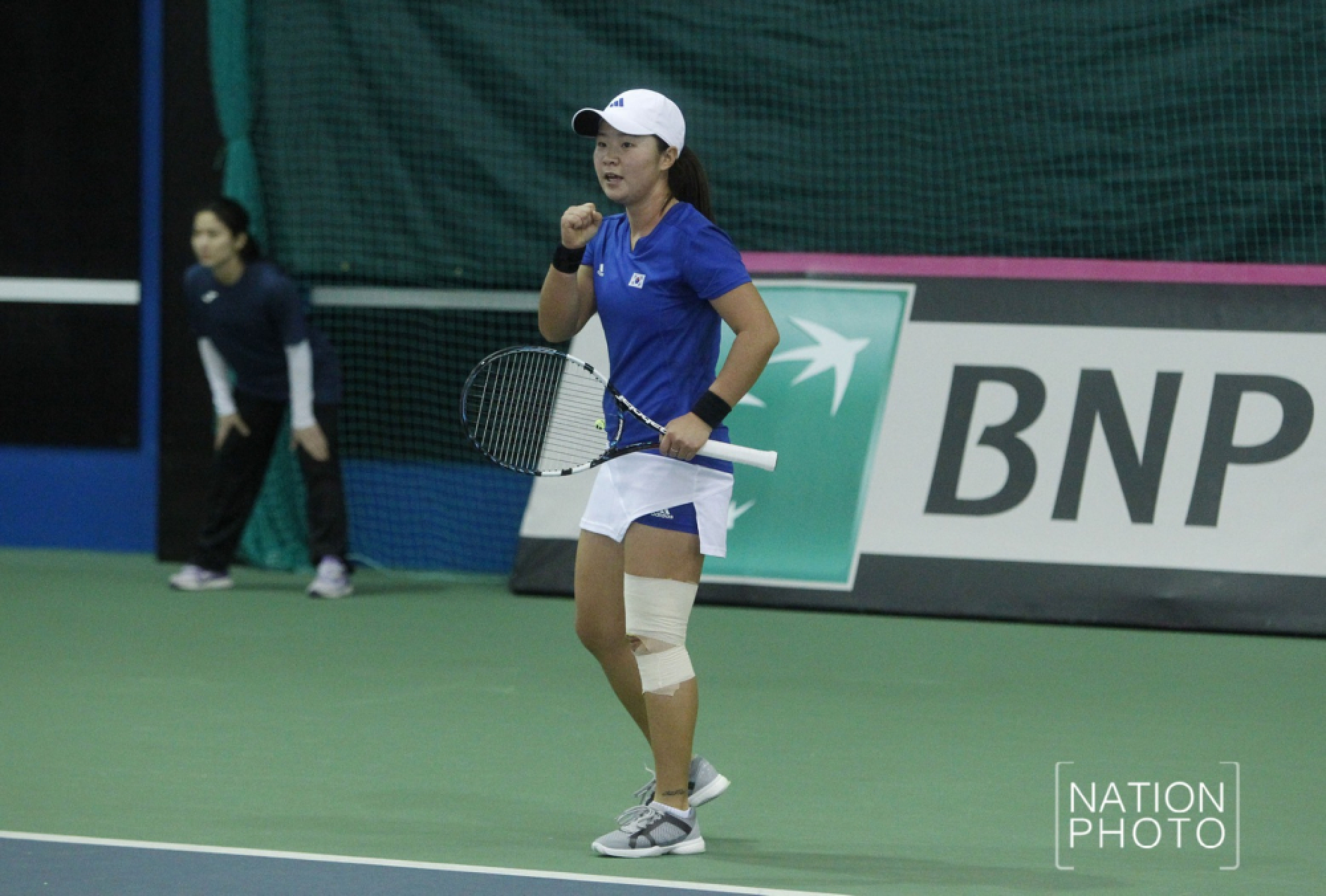 South Korea leads Thailand 1-0 in Fed Cup