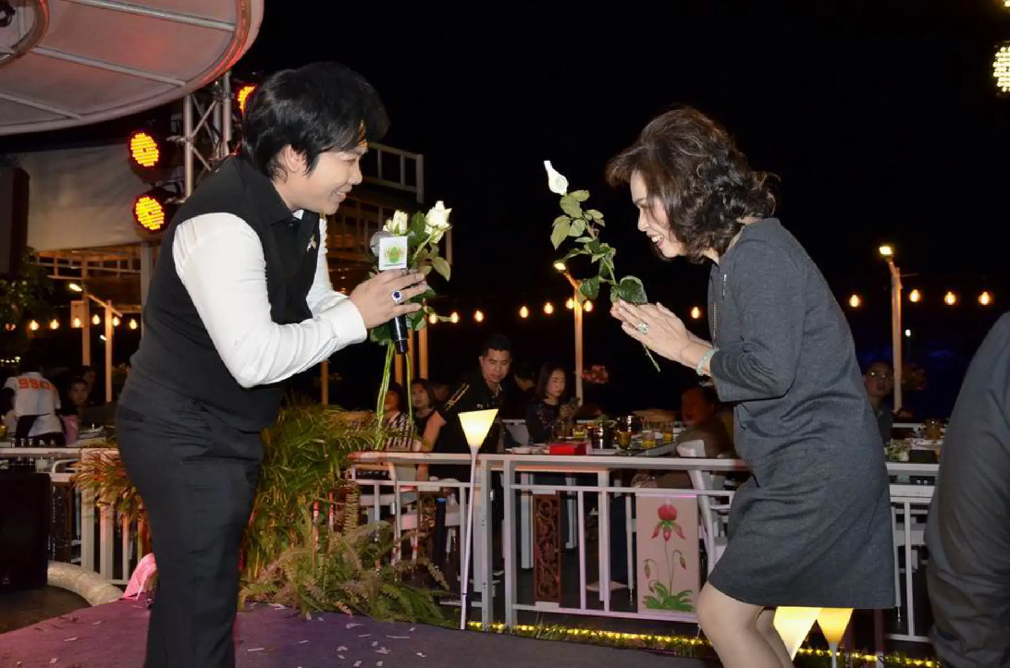 Fine dining by the Kok