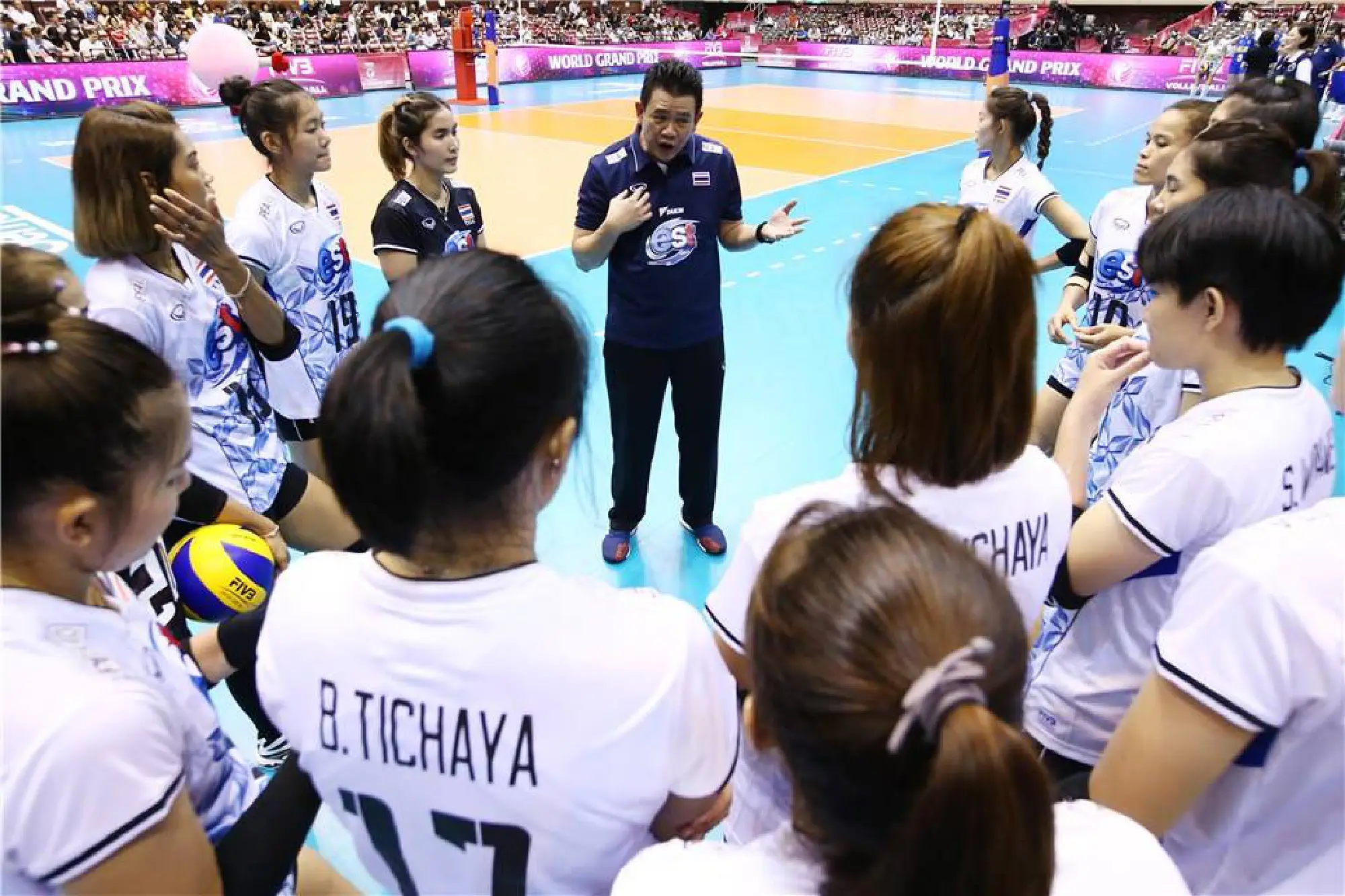 Thai spikers make history after stunning title-holders Brazil in straight sets