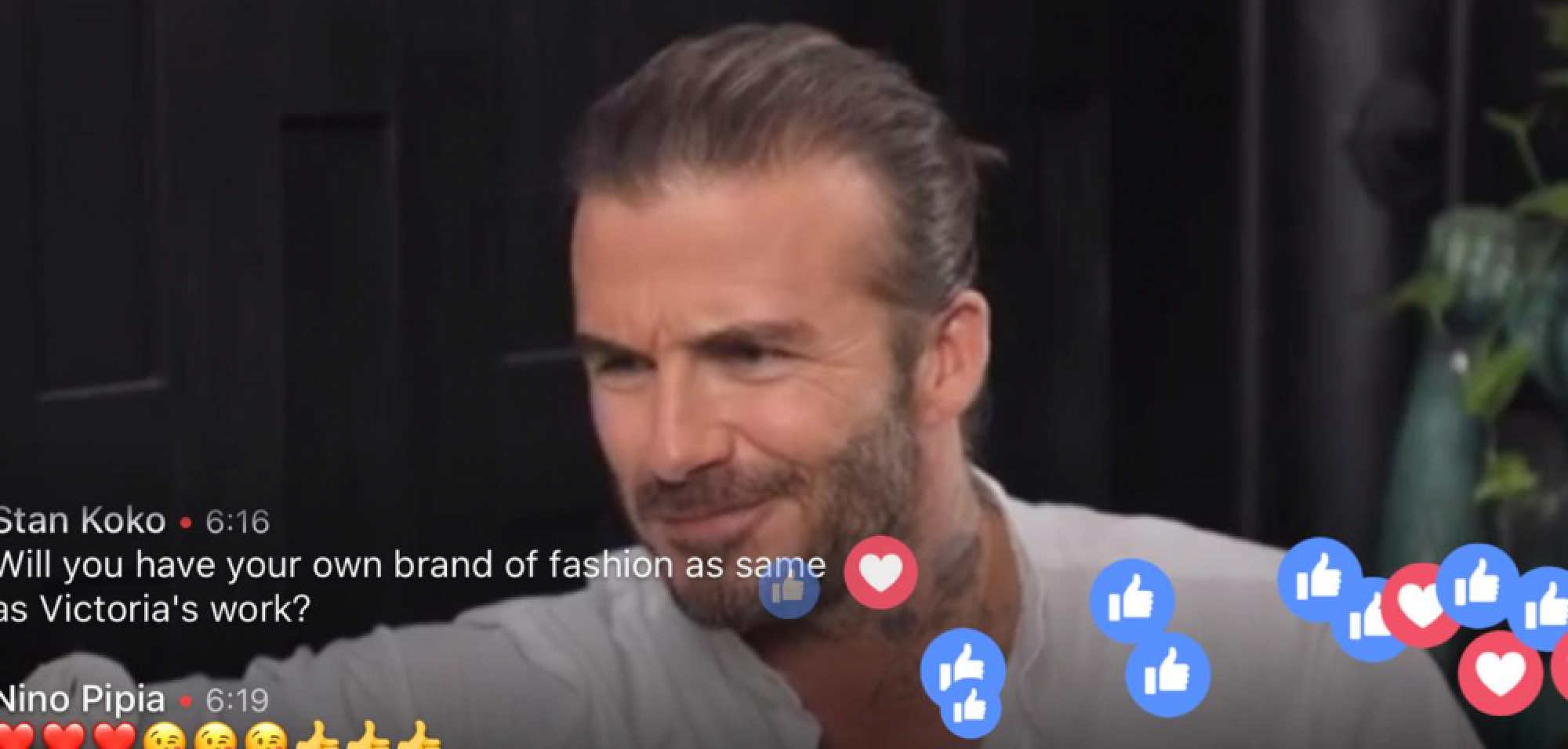 Beckham causes a hype in Bangkok 