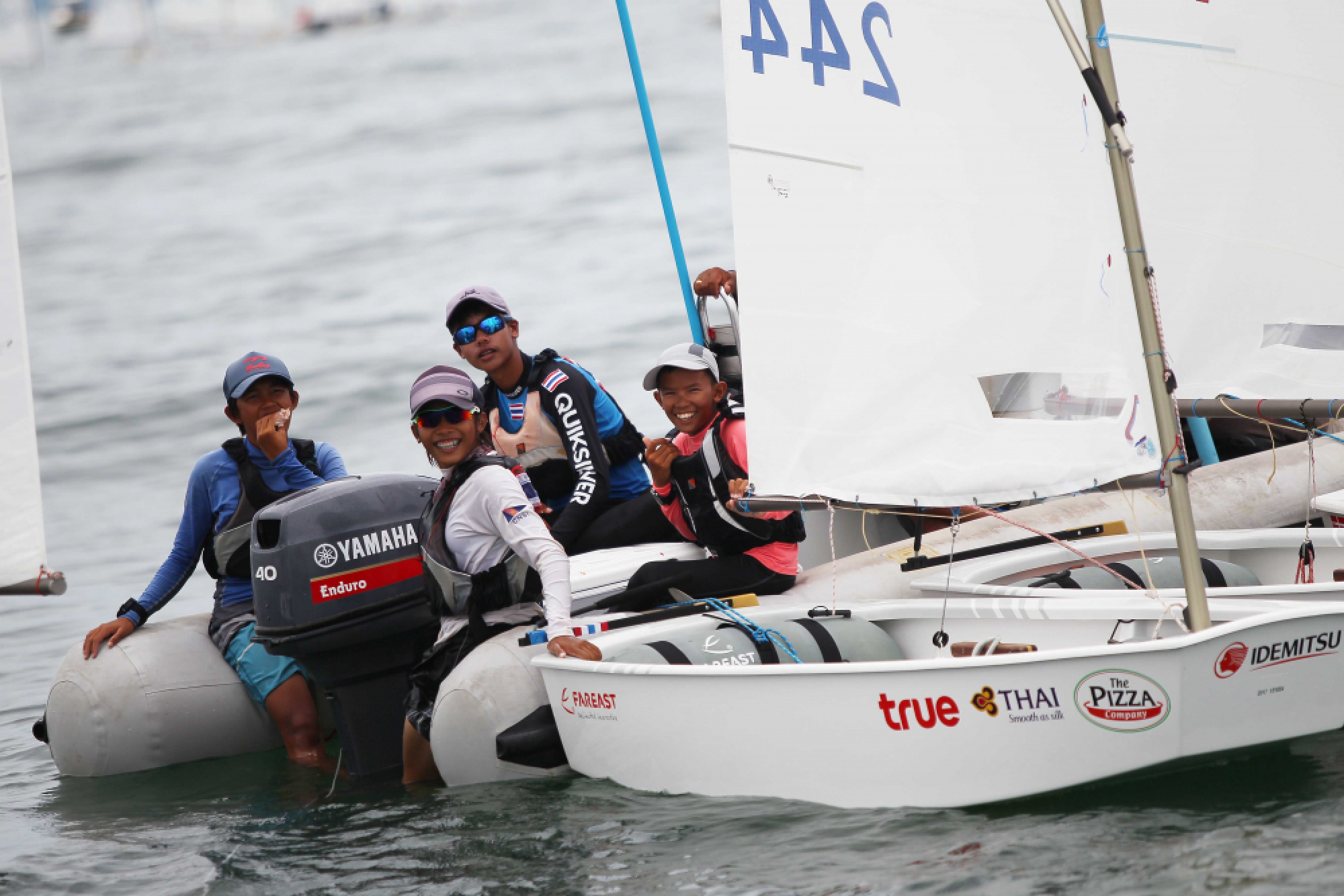 New World Youth Sailing Champions Feted at End of Regatta