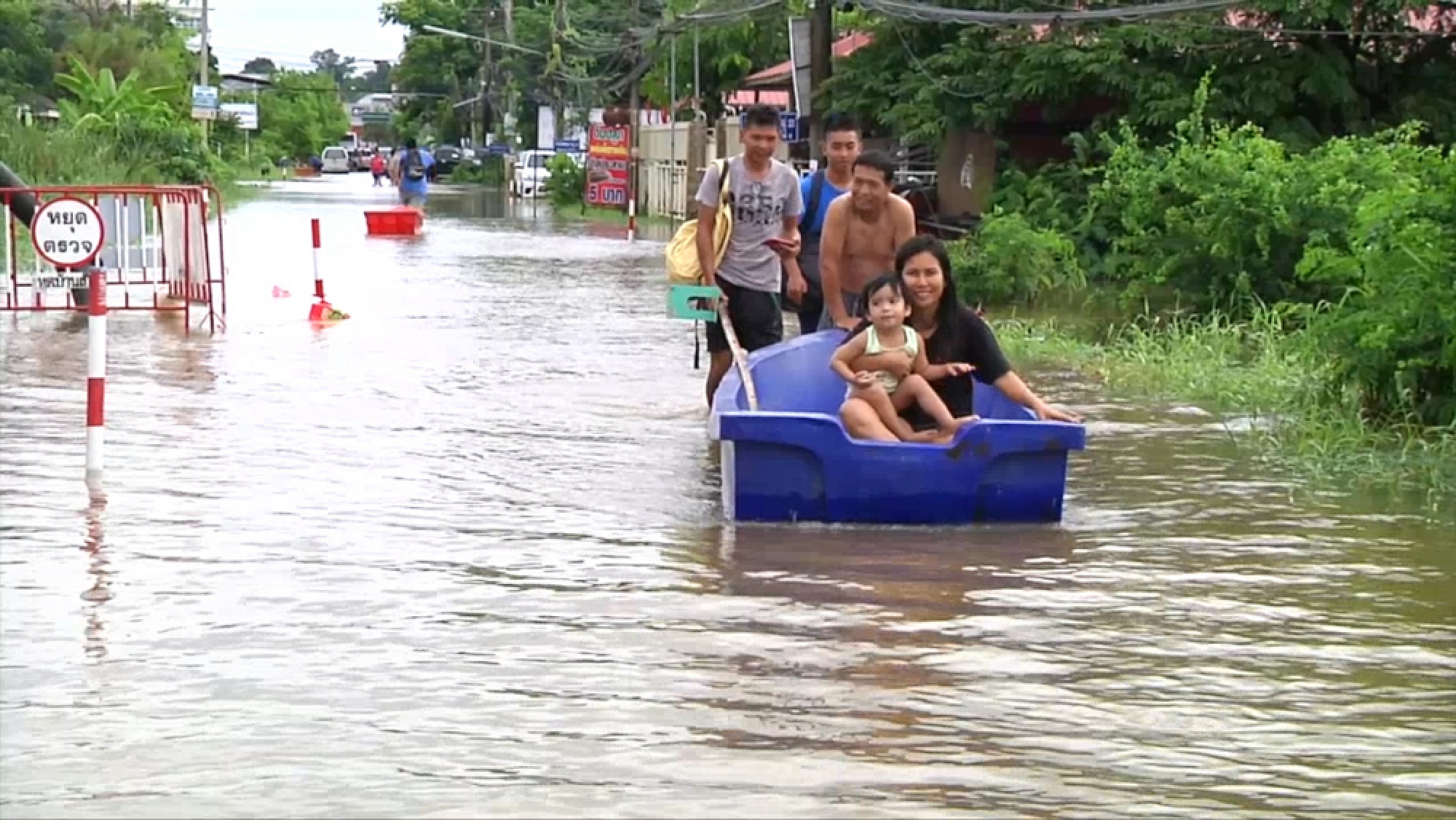 Isaan feels wrath of tropical storm