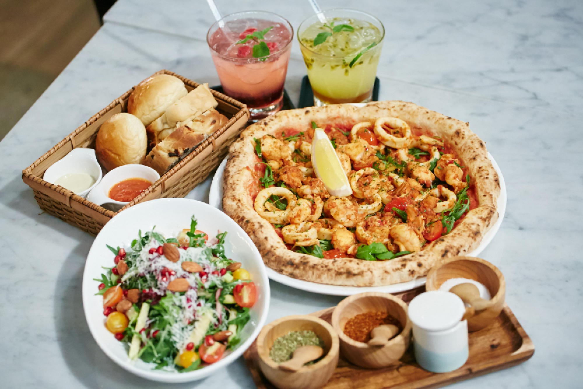 Seafood bounty at Bluport