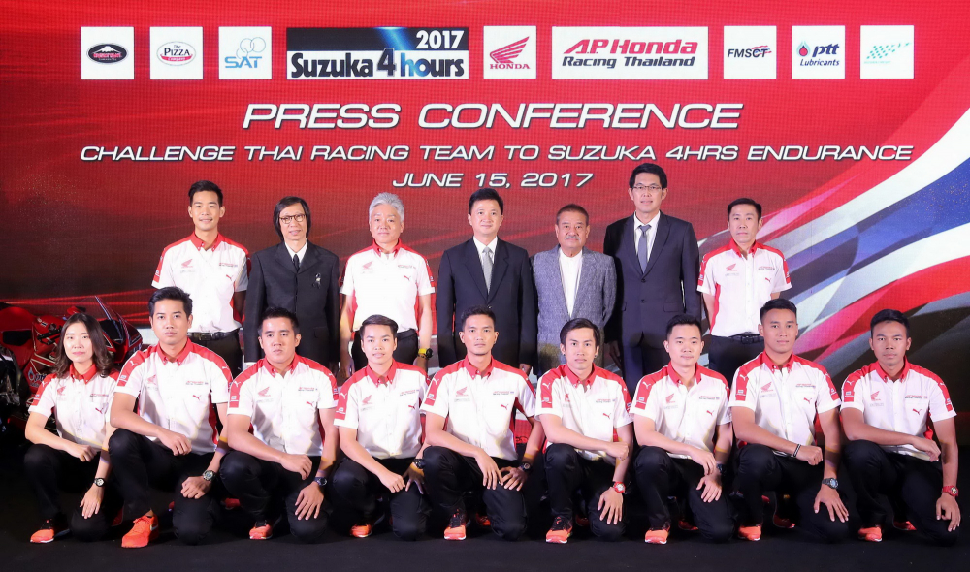 A.P. Honda Racing Thailand to send all Thai-member team to  race  in Japan
