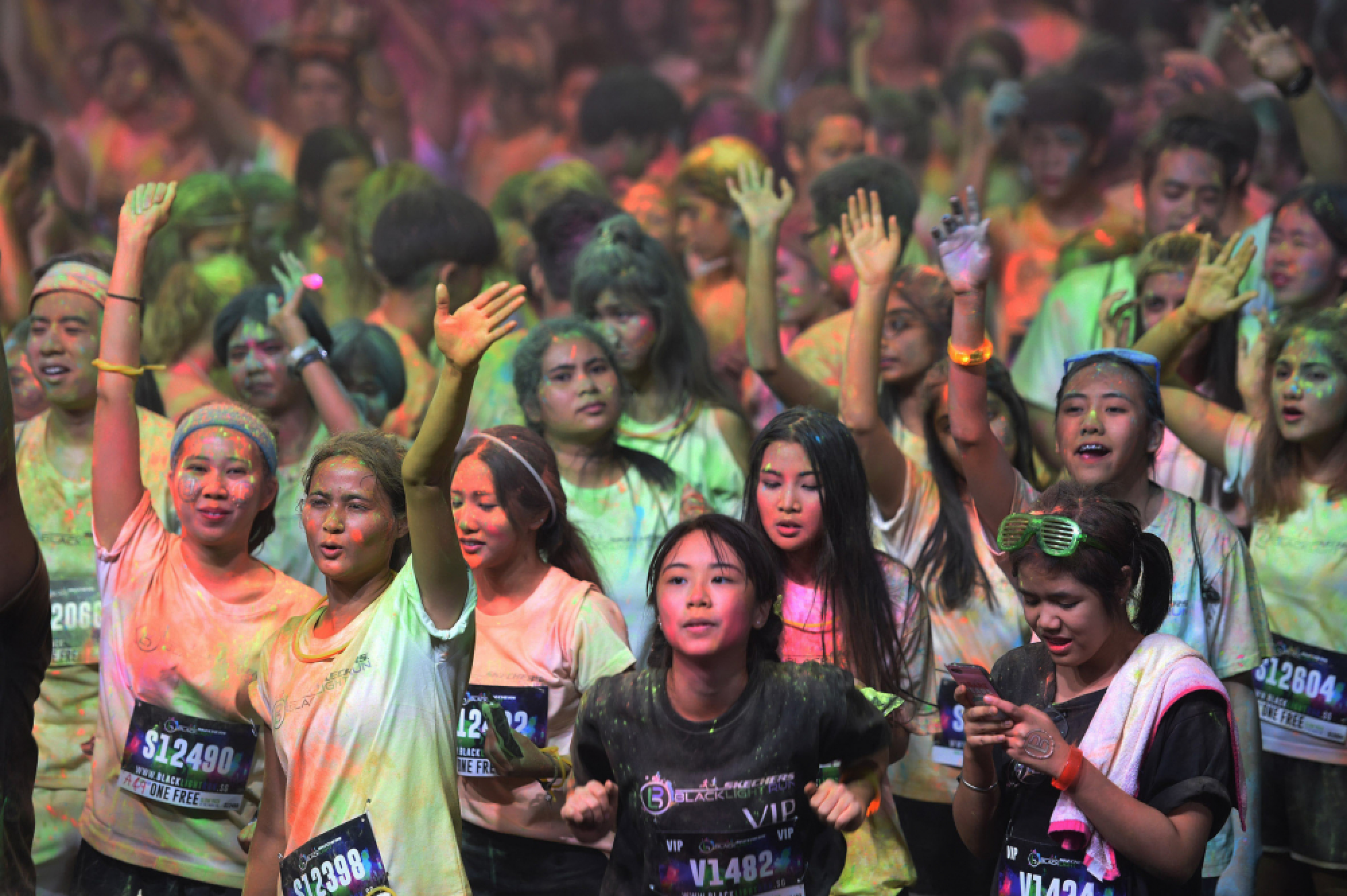 Skechers Blacklight RunTM Thailand rocks Bangkok 