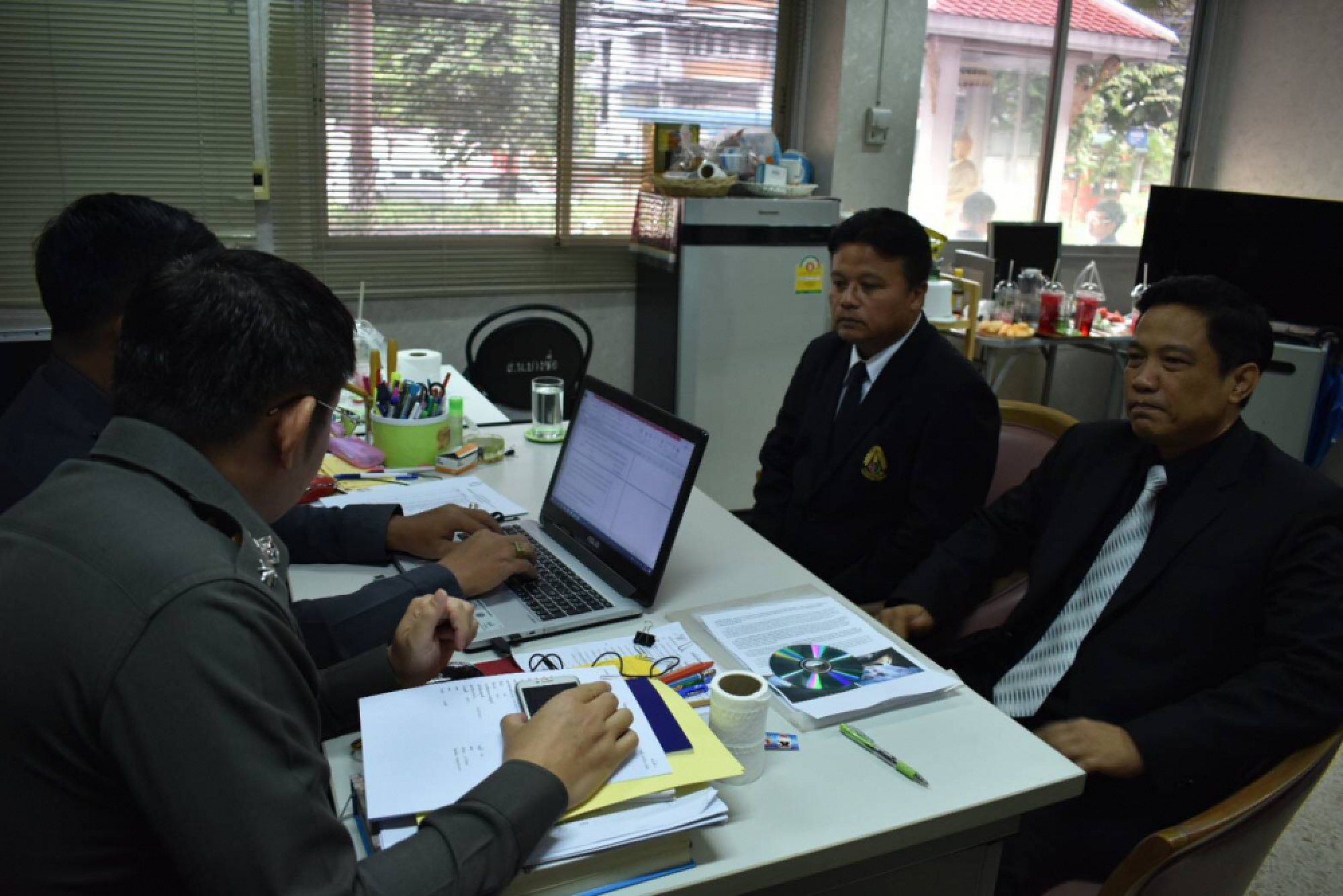 Samsen school director admits being in video