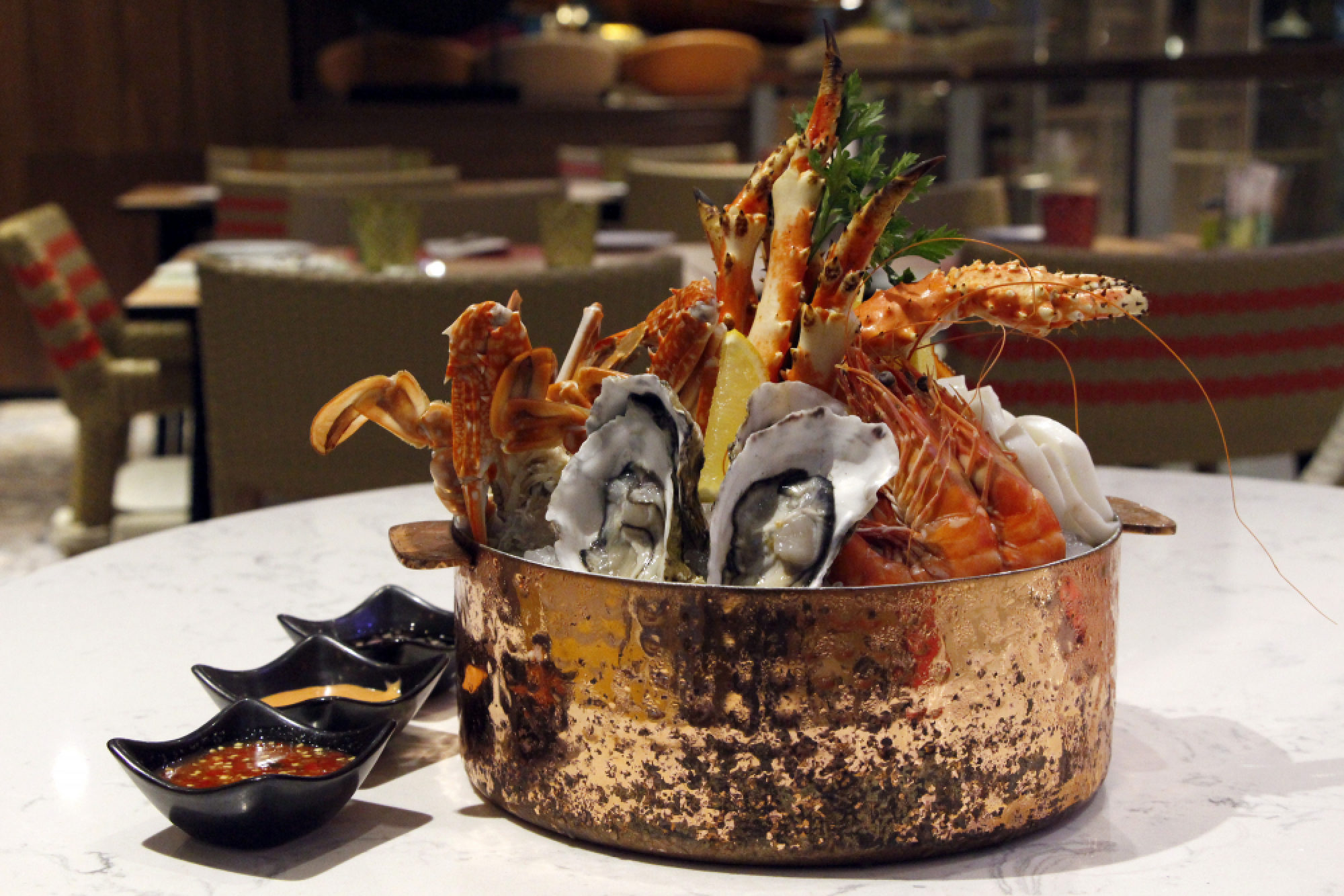 Street food with a luxurious twist 