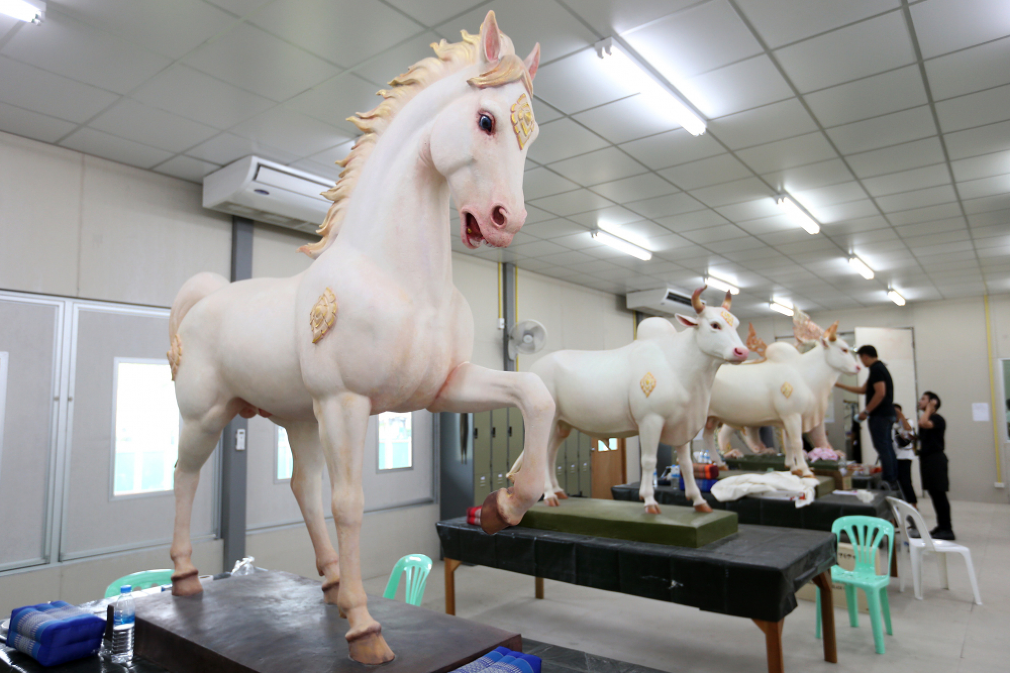 Royal funeral pyre more than 50 per cent complete 