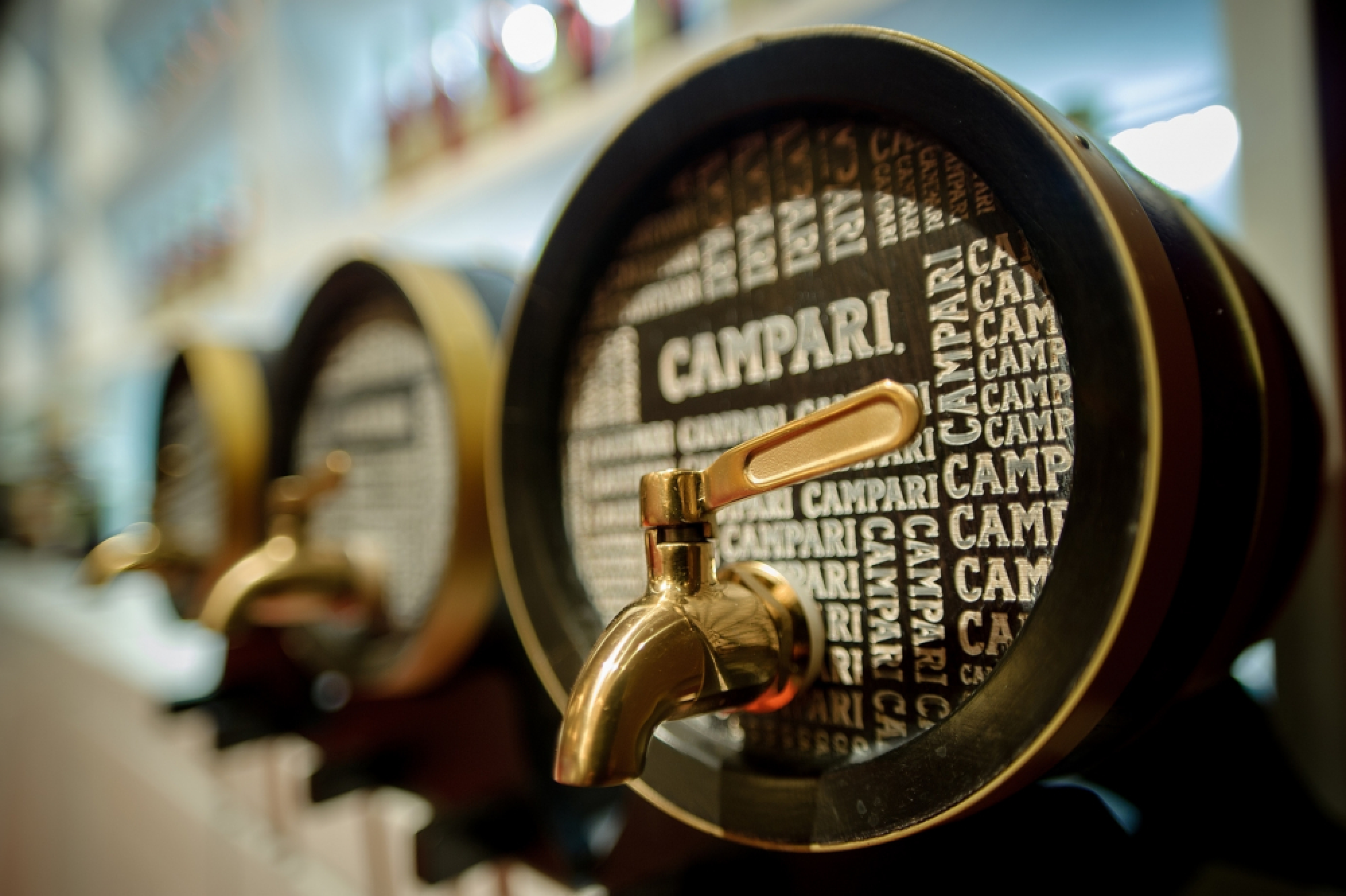 Opening the appetite with a negroni 