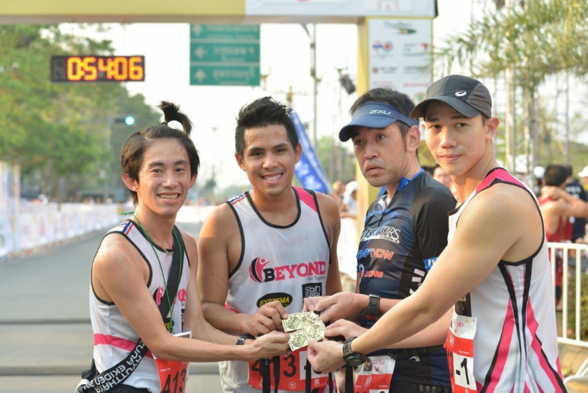 Over 2,000 participants join Ayutthaya Kizuna Ekiden run
