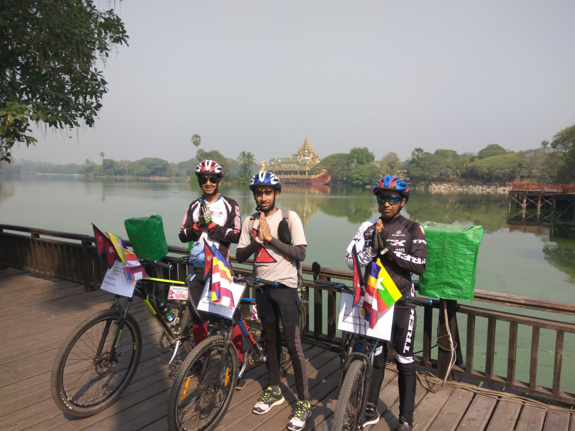 A long ride with a crucial message