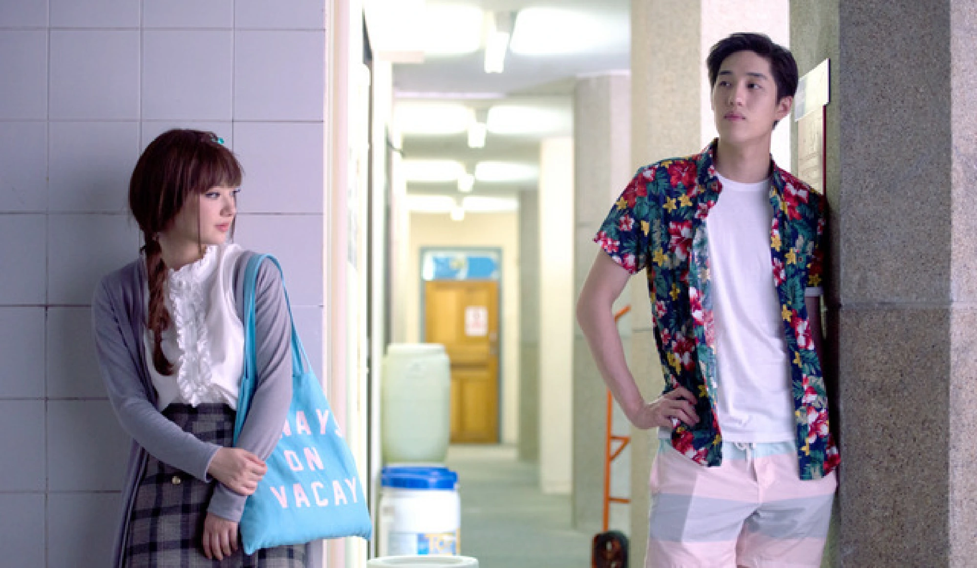 Ploychompoo in the swim