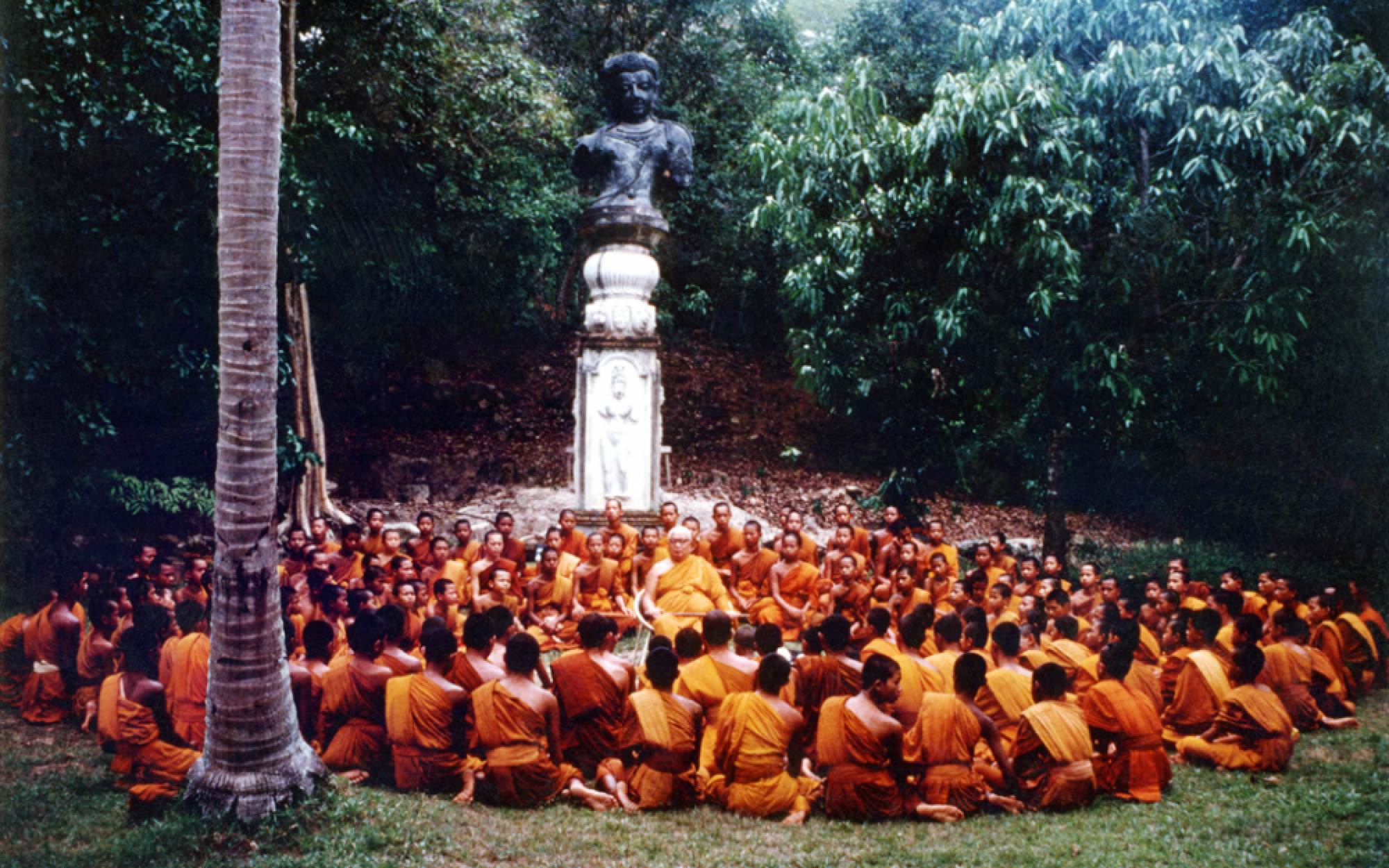 In memory of a revered monk