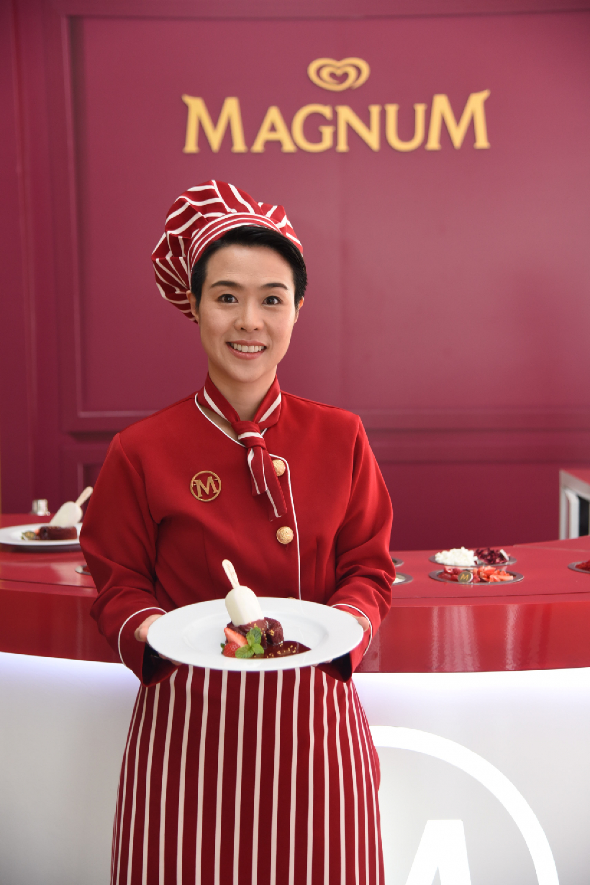 Magnum takes a lick of red velvet