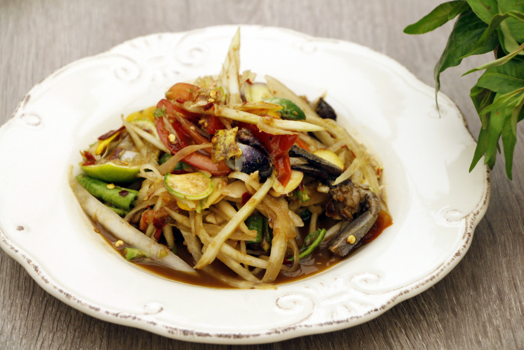 Salads with a spicy kick