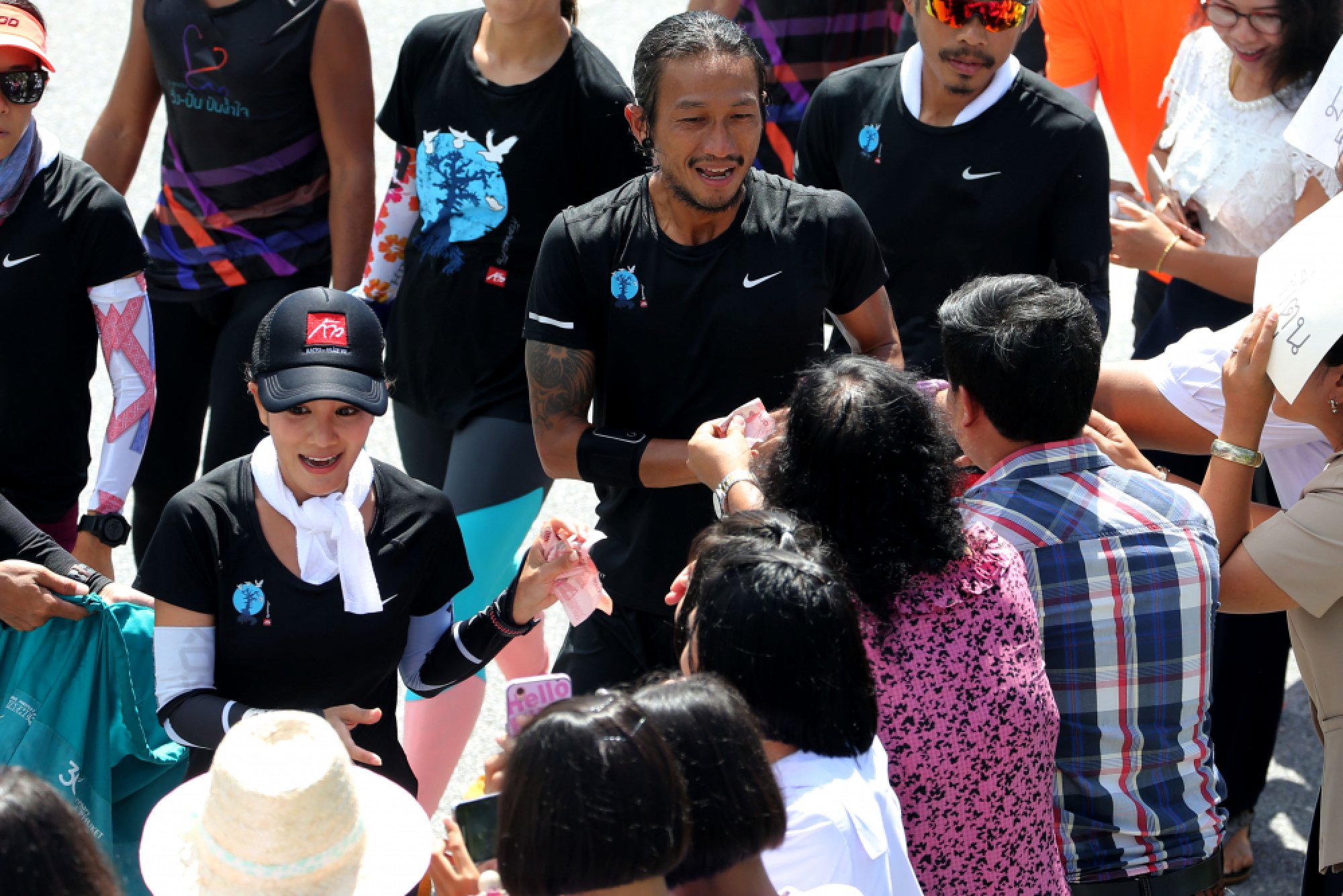 Tears with ‘Toon’ on school visit in Nakhon Si Thammarat