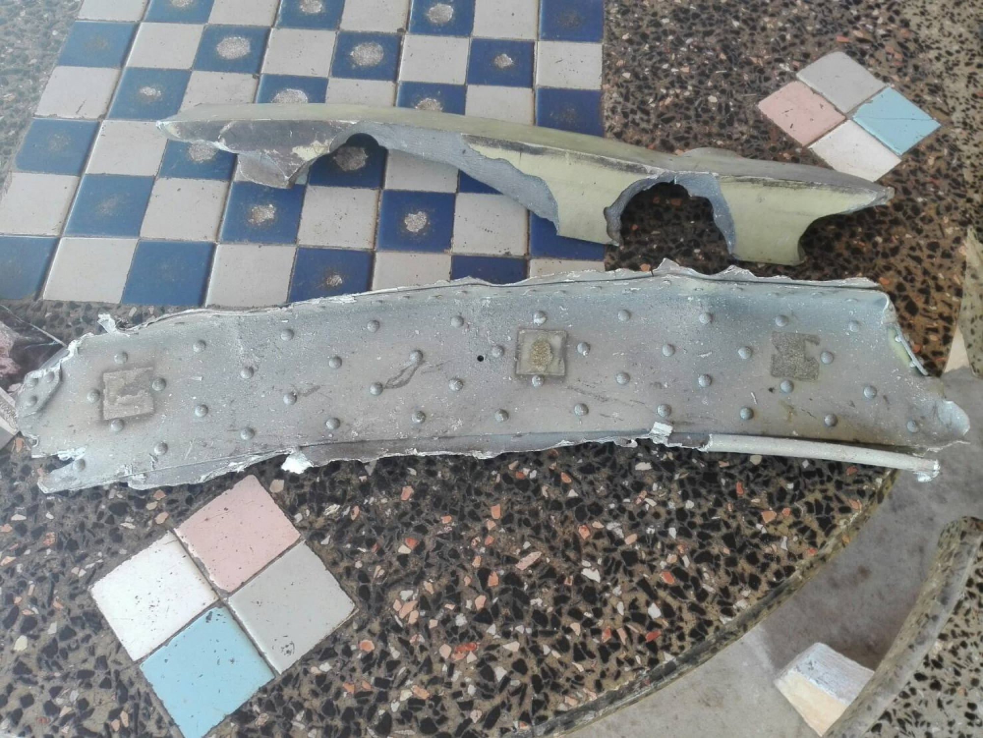 Mystery after metal falls from the sky in Ubon Ratchathani