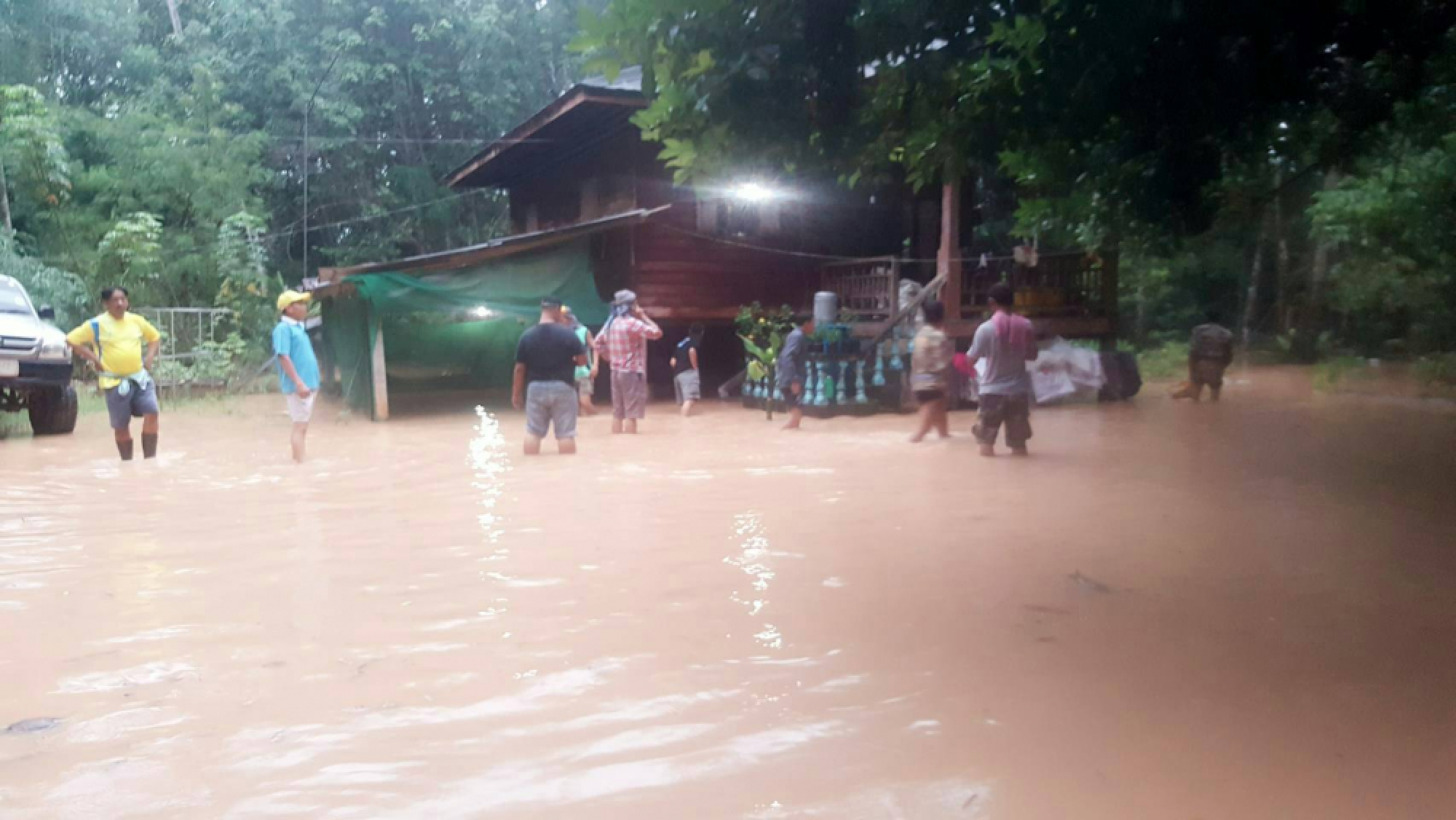 Krabi villages hit by flash floods