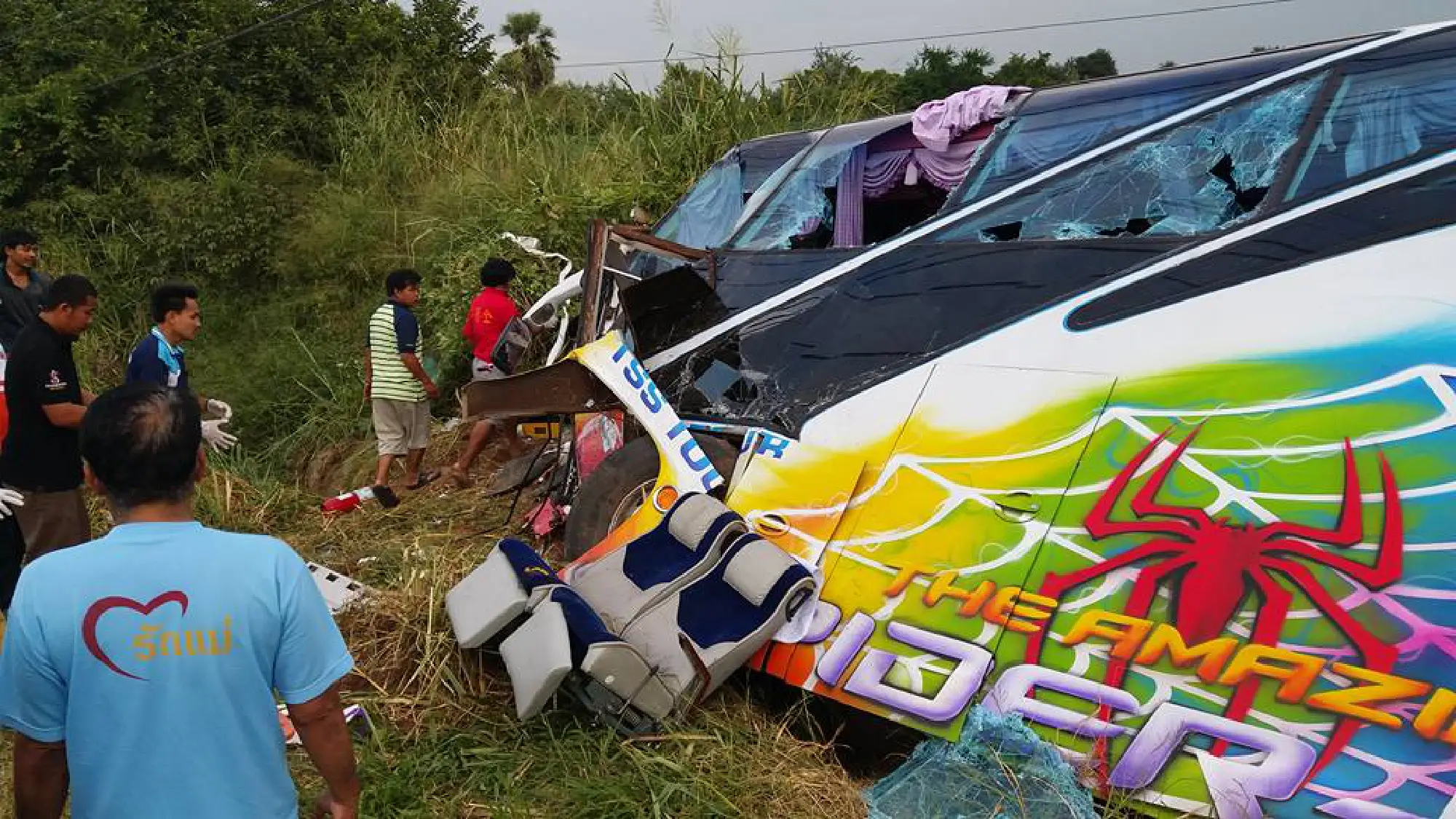 Father’s grief at triple road tragedy