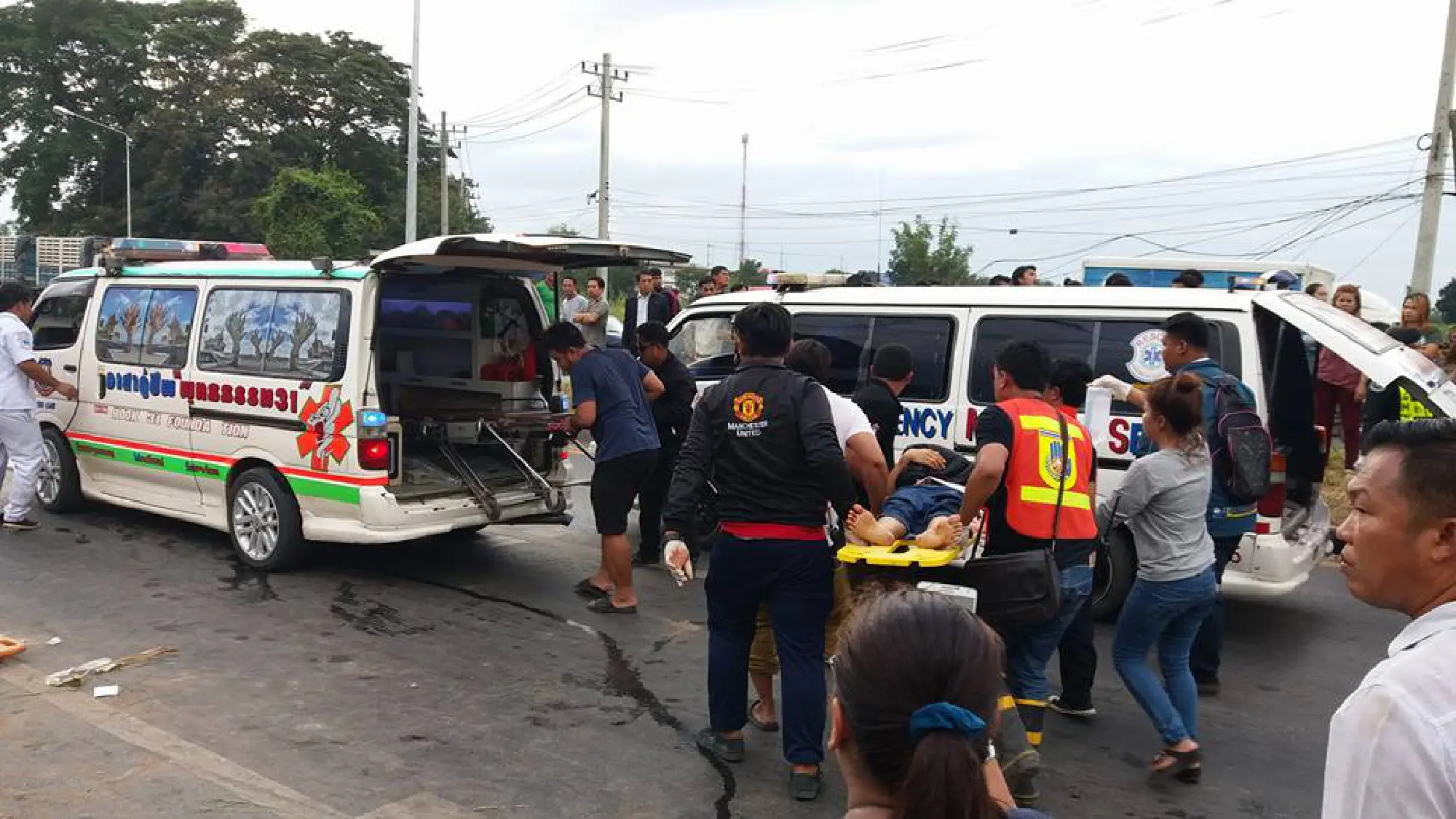 Father’s grief at triple road tragedy