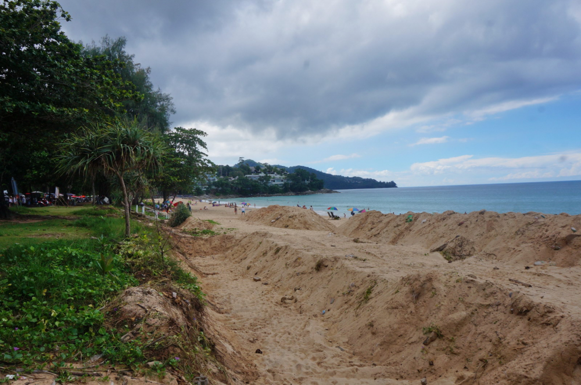 Surin Beach locals not happy with MaAnn’s retention wall