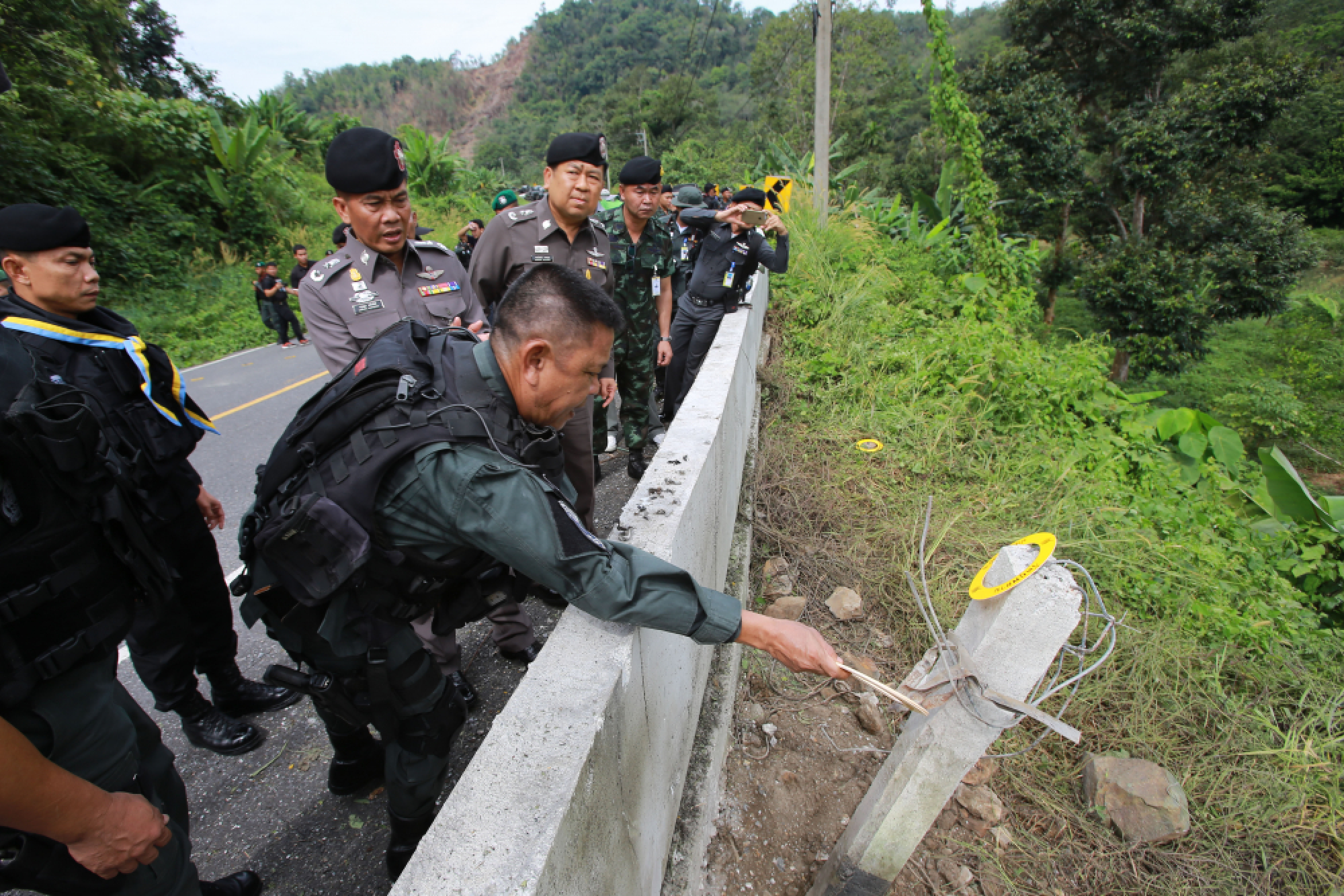 Police officer killed in ‘retaliatory’ bomb blast