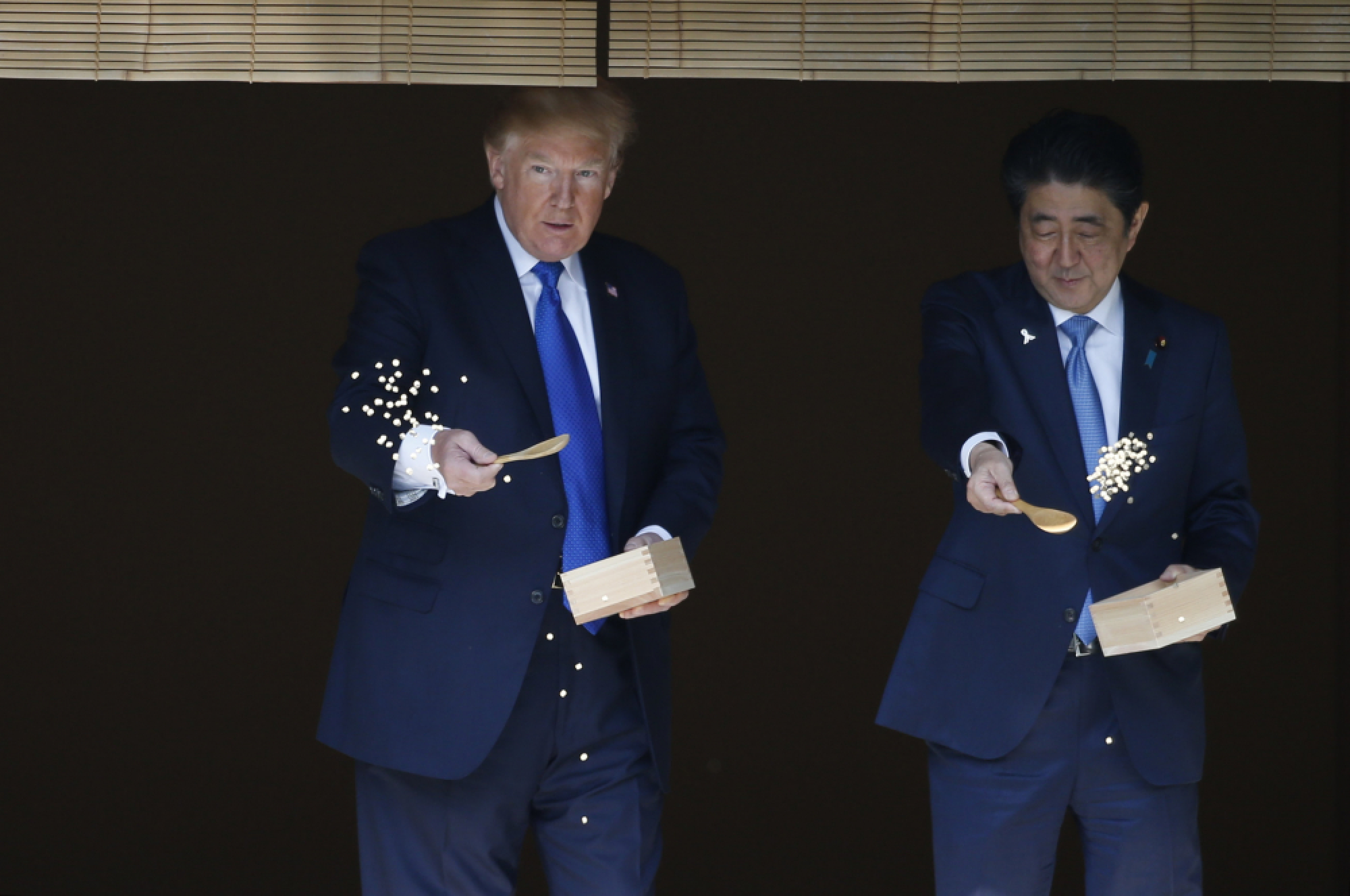 Trump dump delights peckish Japanese fish, outrages Twitter