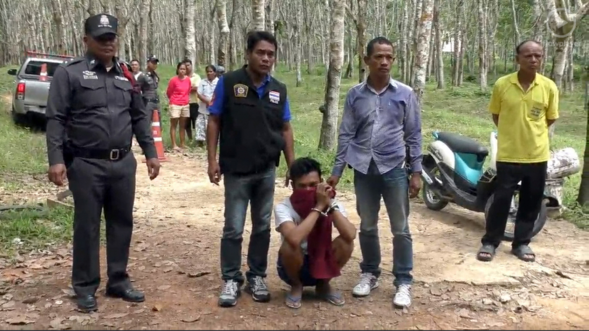 Two Myanmar men arrested for killing Thai wife in Trang