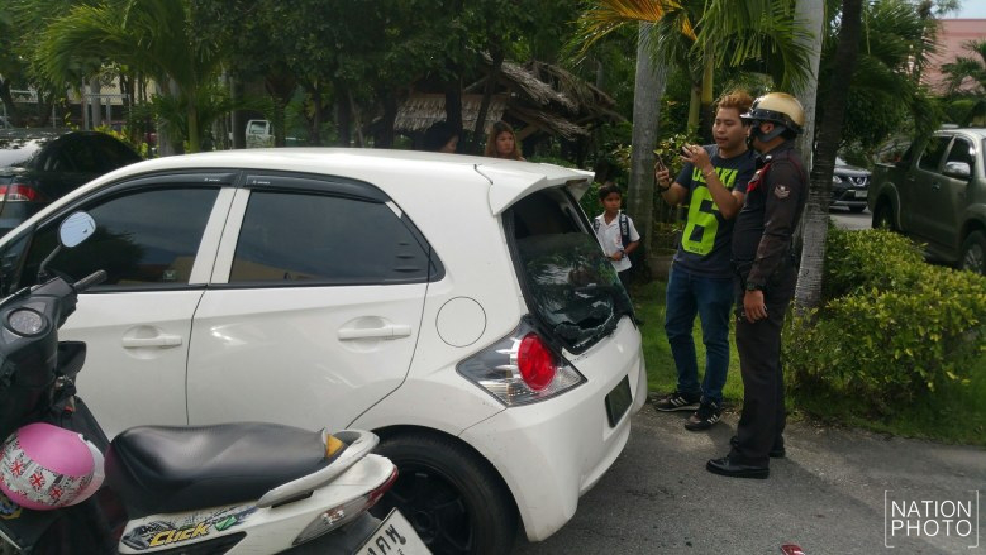 “Attempted murder" as "Australian" man punched by Thai in school says he is really British