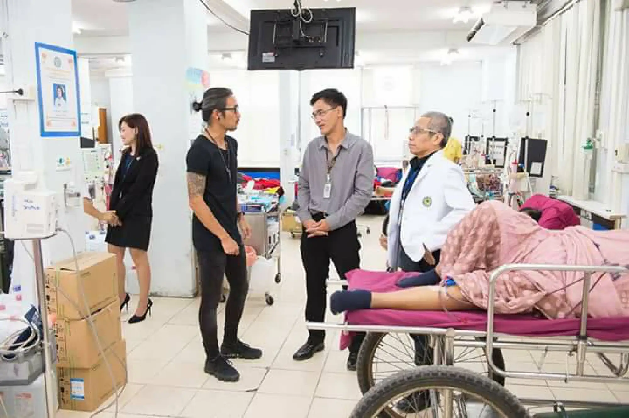 Cross-country run by ‘Toon’ highlights mountain of financial problems facing hospitals