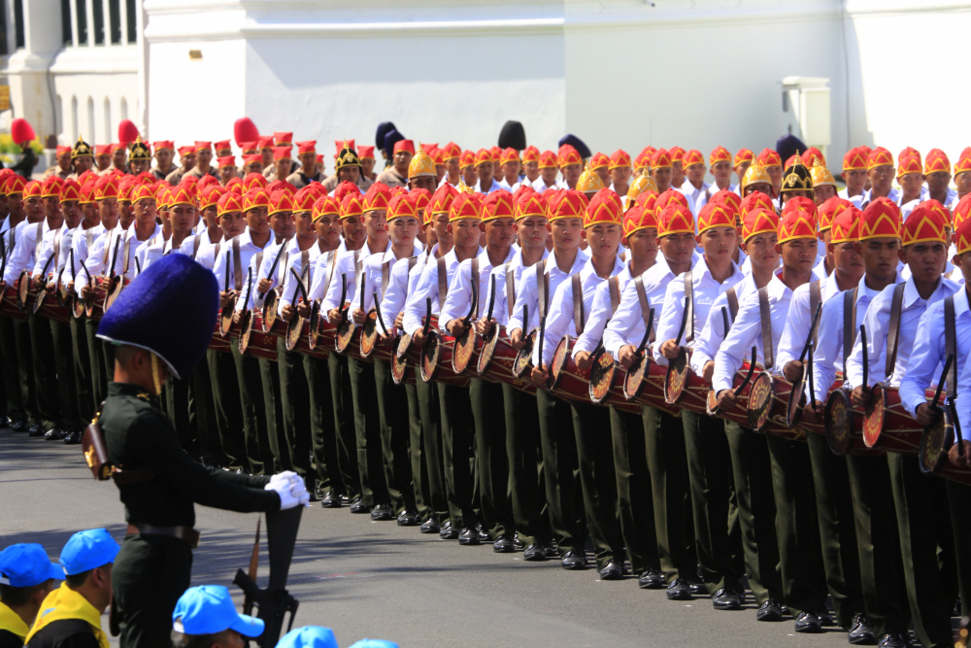 Royals take part in rehearsals