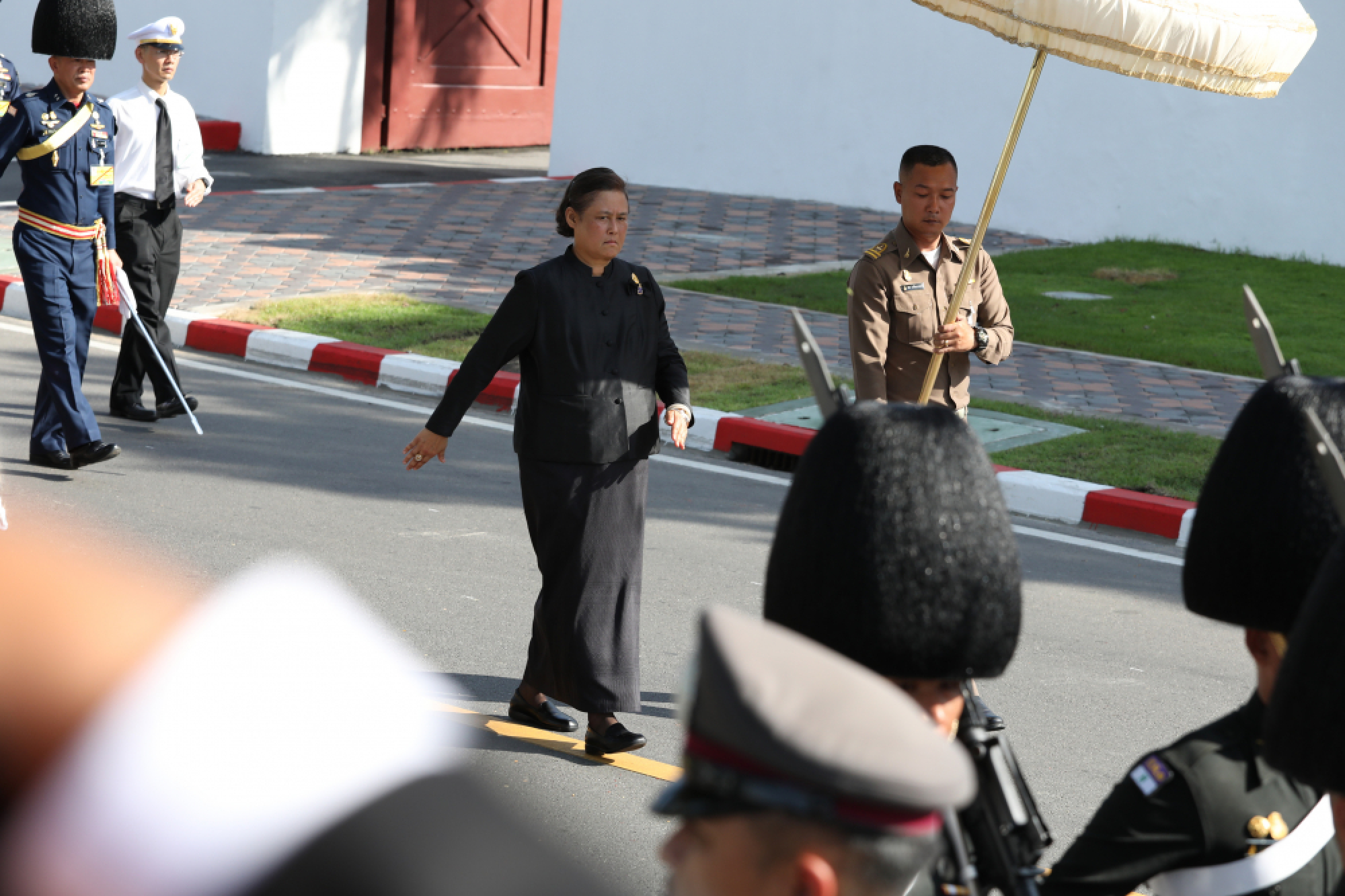 Royals take part in rehearsals