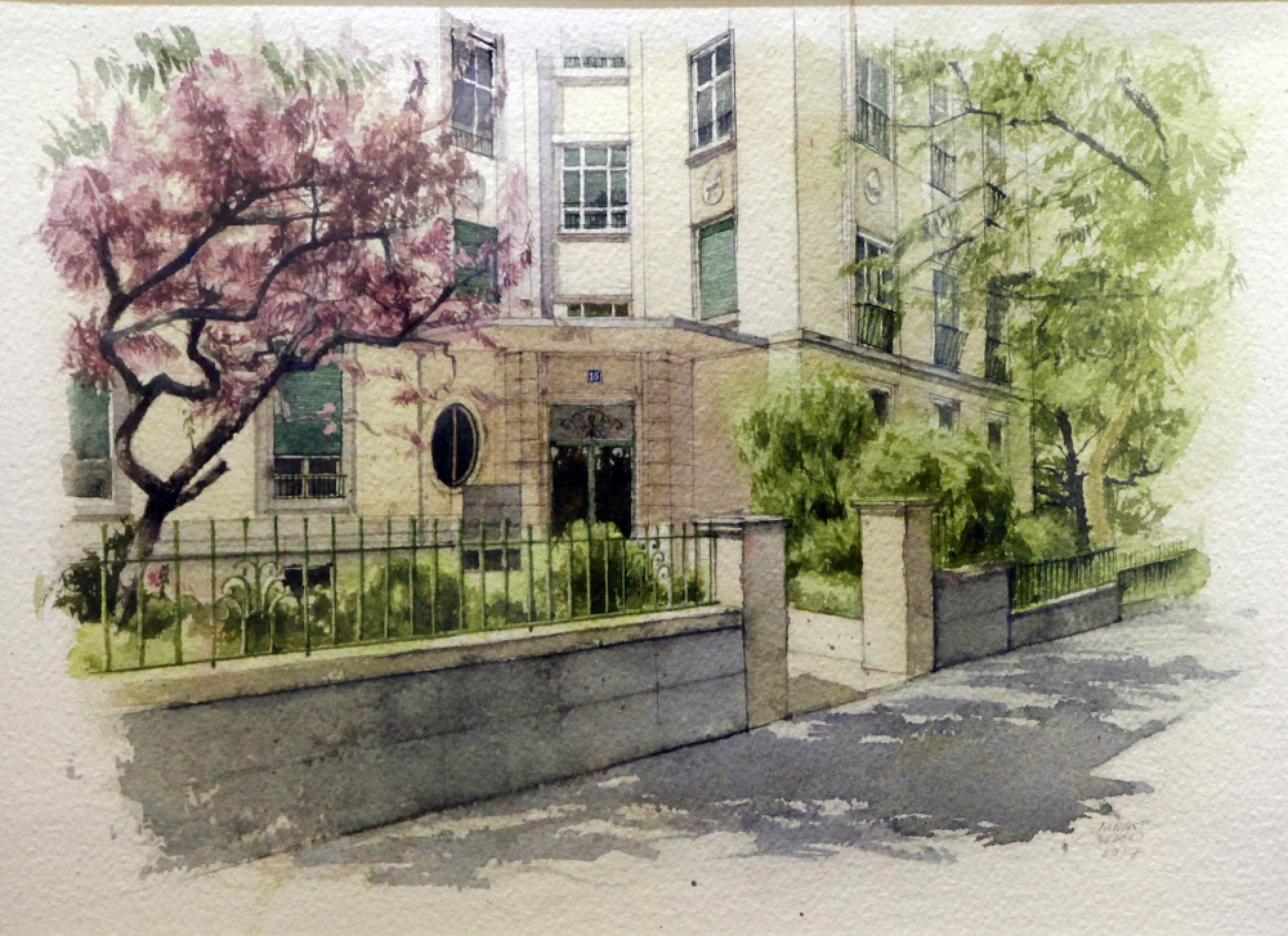 Artist on ‘the royal trail’