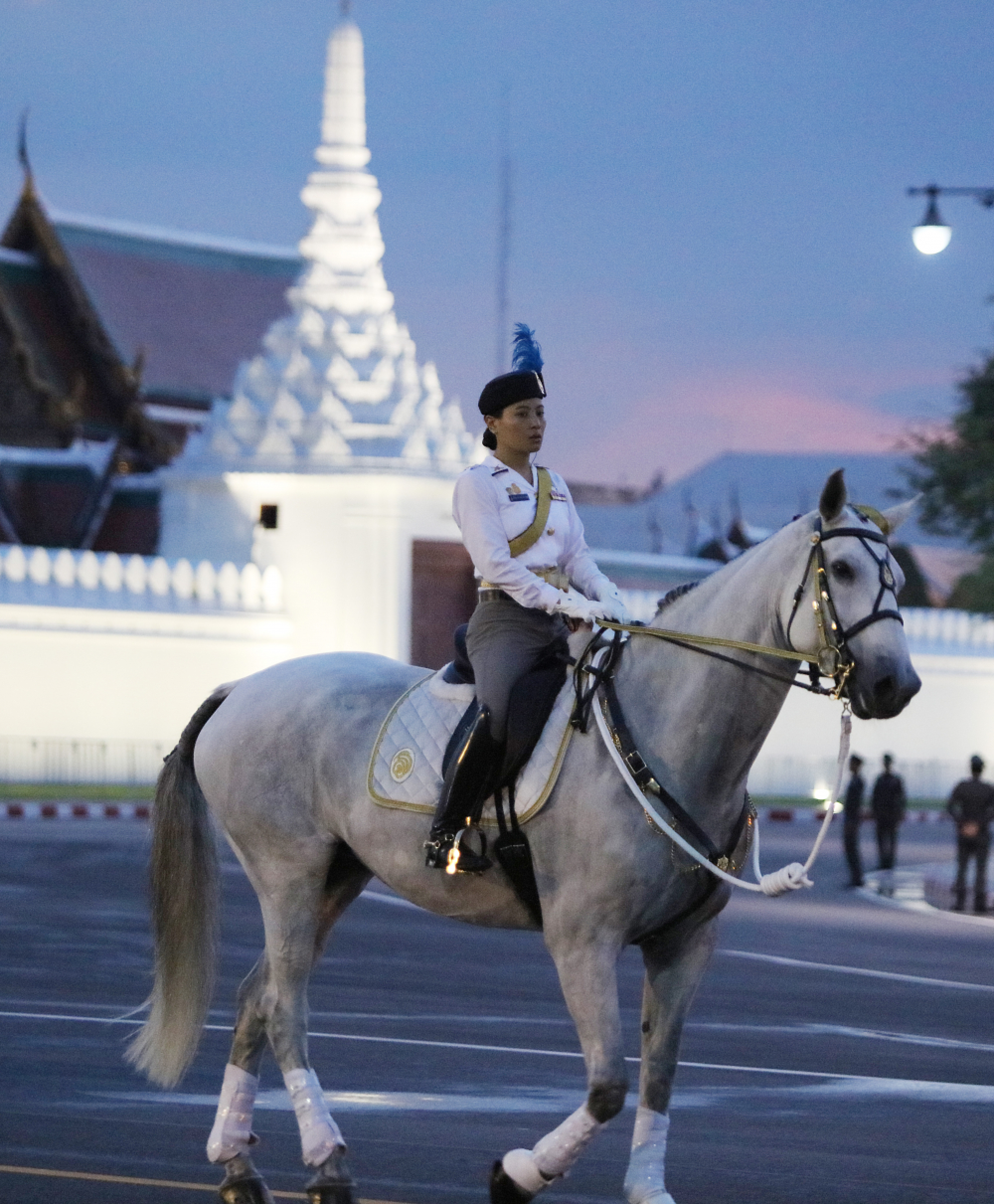 Late King’s granddaughter at final dress rehearsal