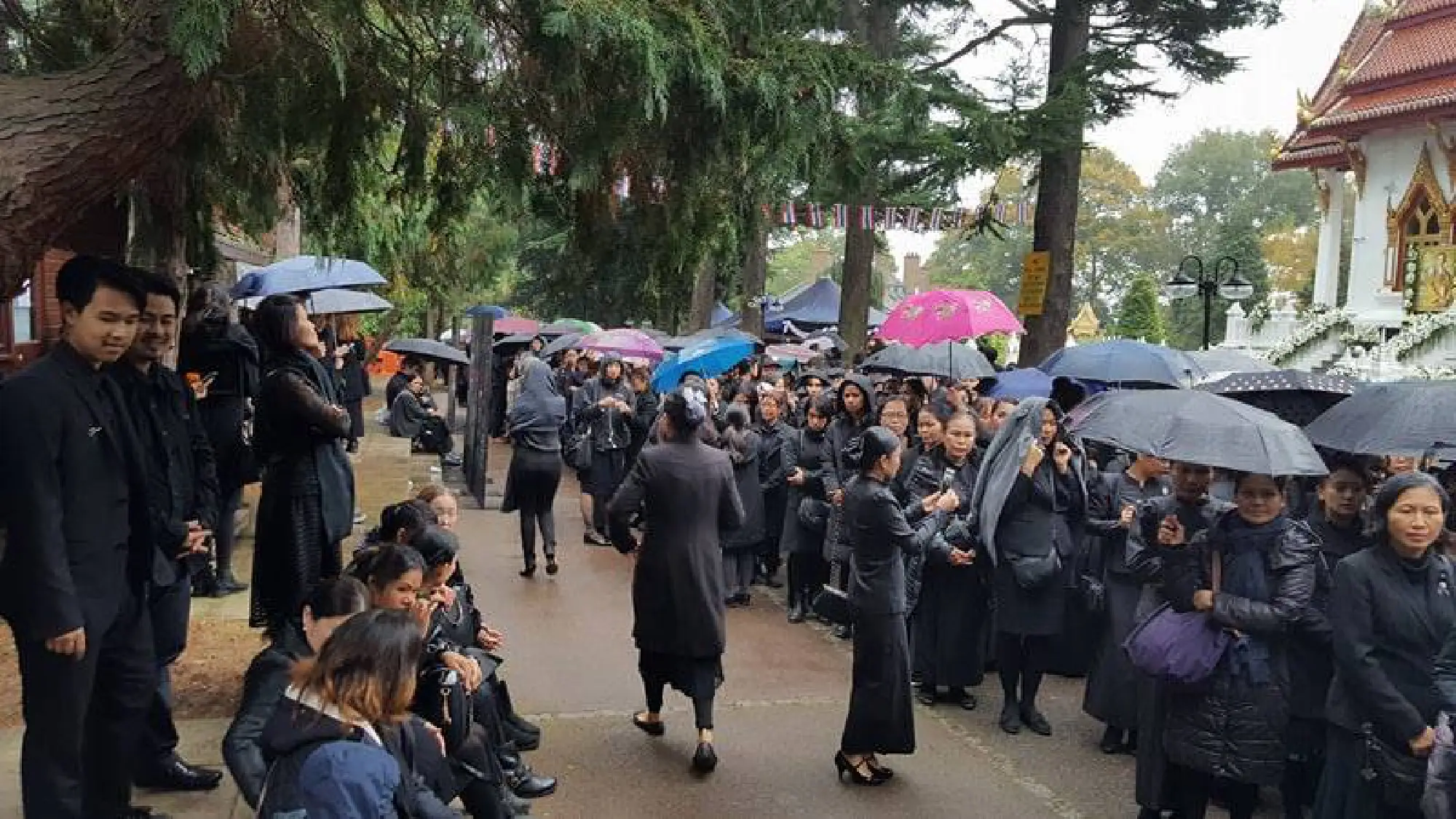 Sweden honours the late Thai monarch