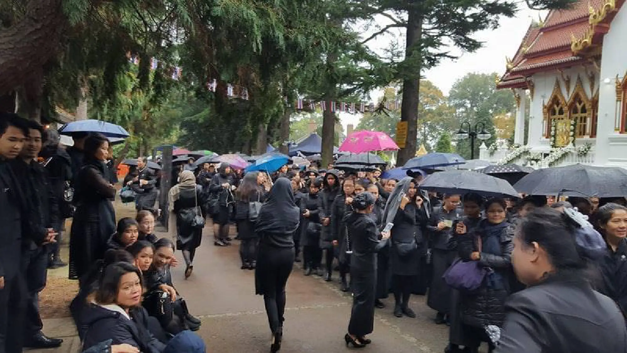 Sweden honours the late Thai monarch