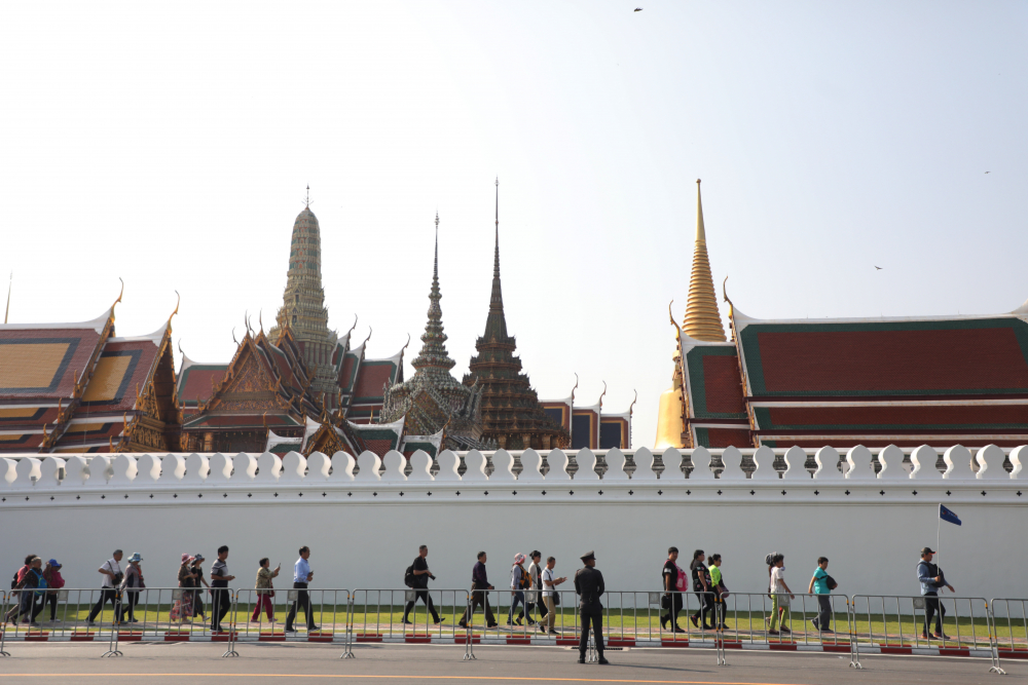 Tourists back in large numbers as Grand Palace, Temple of the Emerald Buddha reopen for visitors