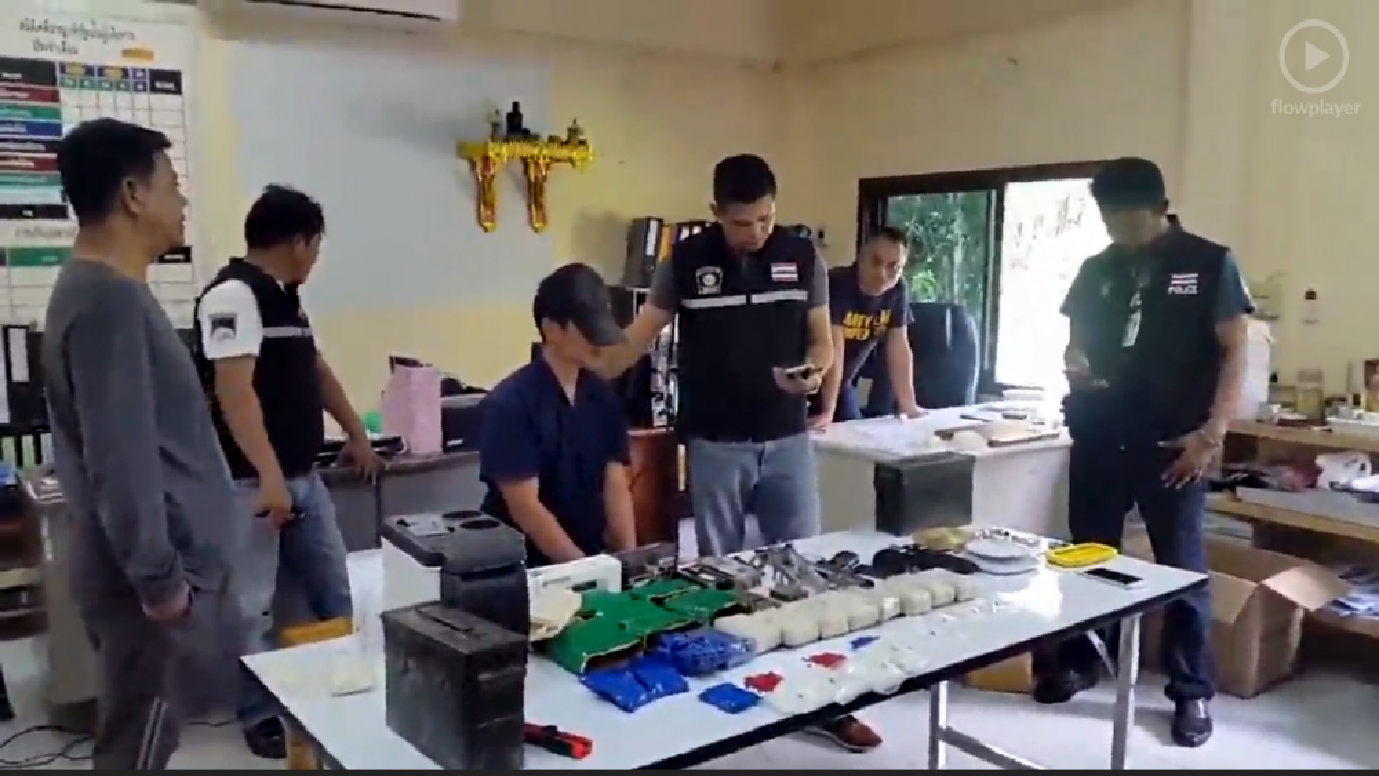 Police raids lead to series of drug arrests in Surat Thani