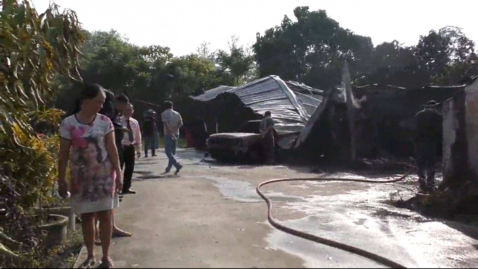 Fire wipes out 5,000 litres of ‘smuggled’ gasoline